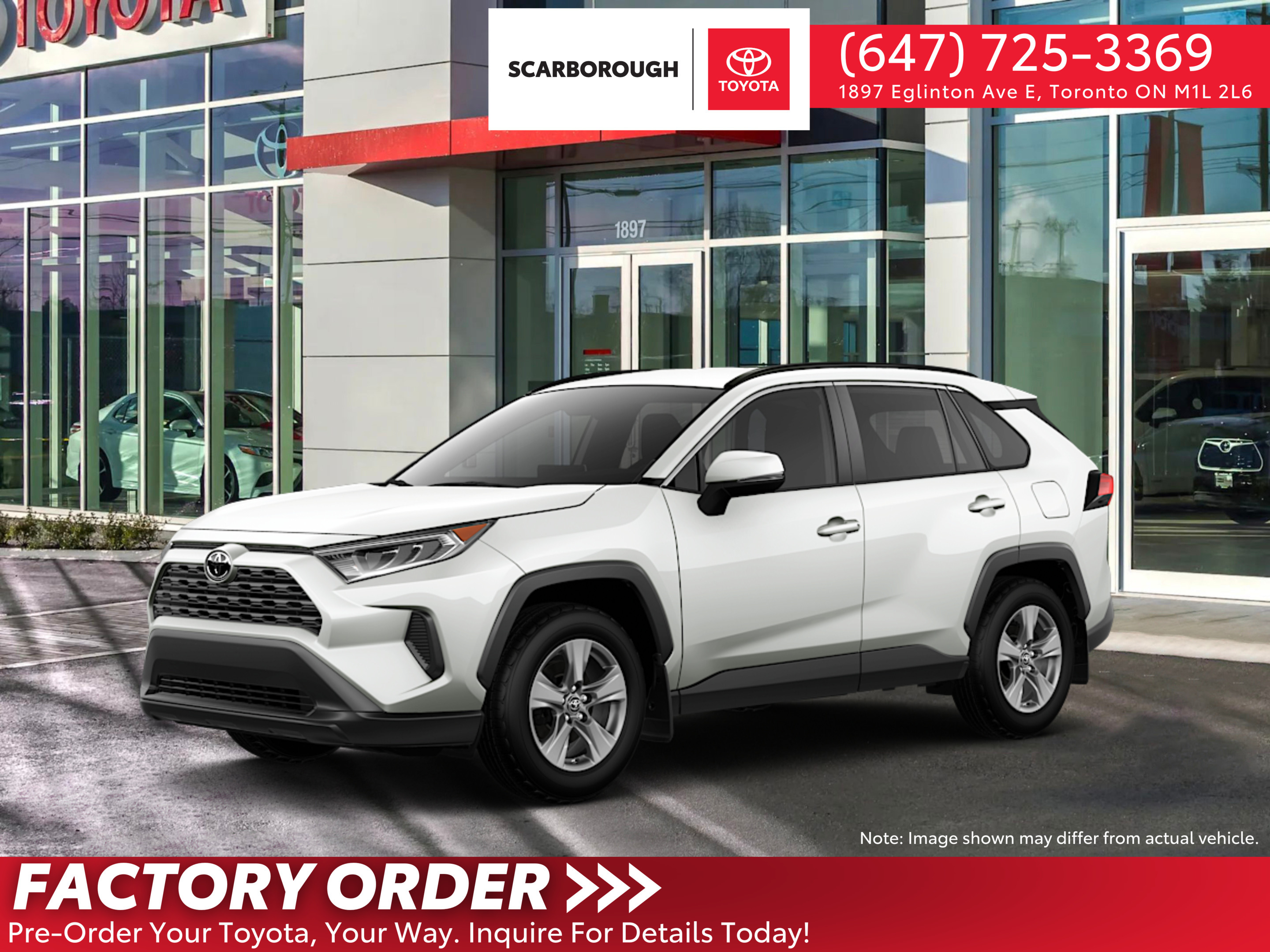 2025 Toyota RAV4 Hybrid LE AWD - Factory Order