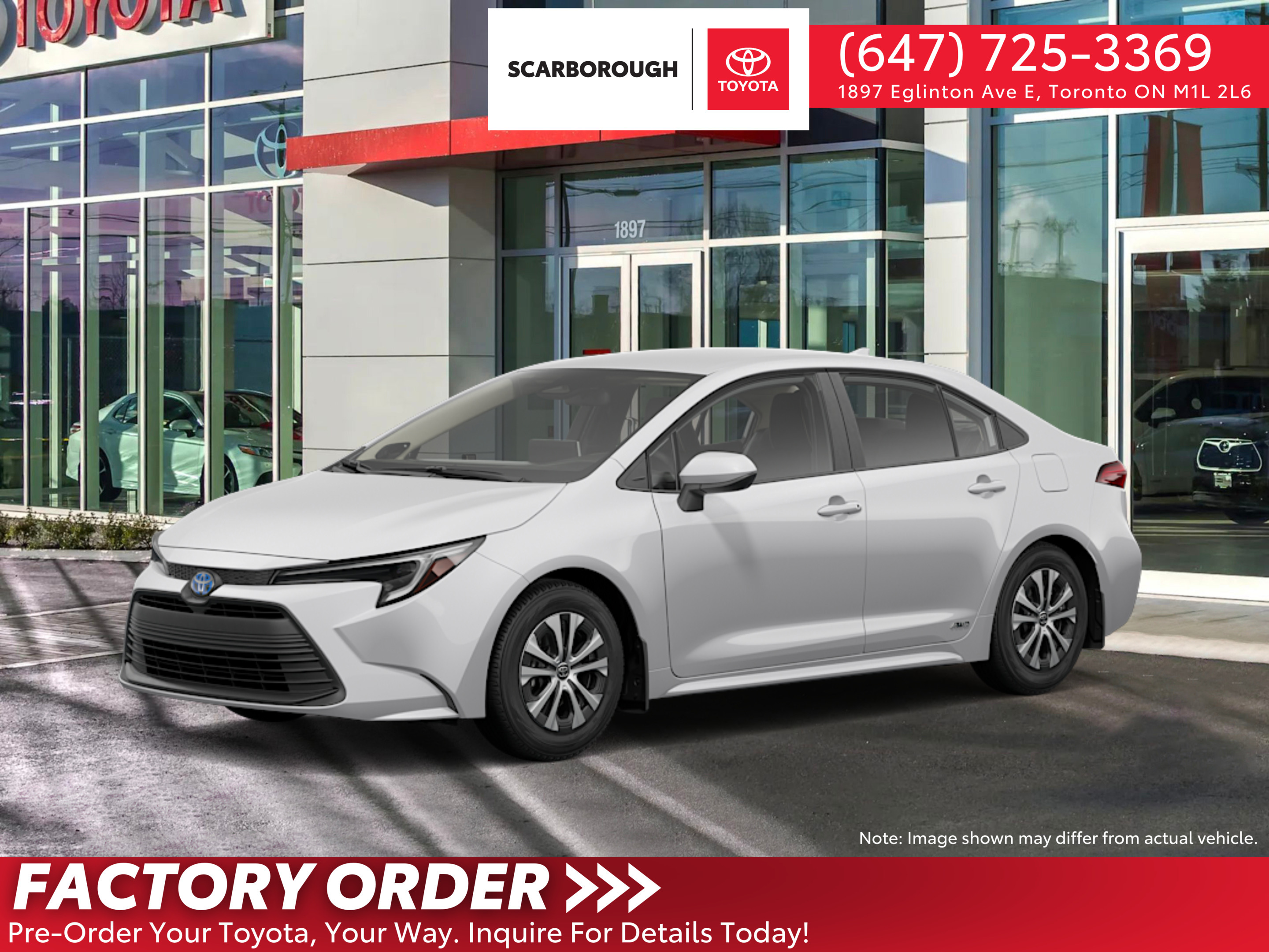 2025 Toyota Corolla Hybrid Hybrid LE CVT AWD - Factory Order