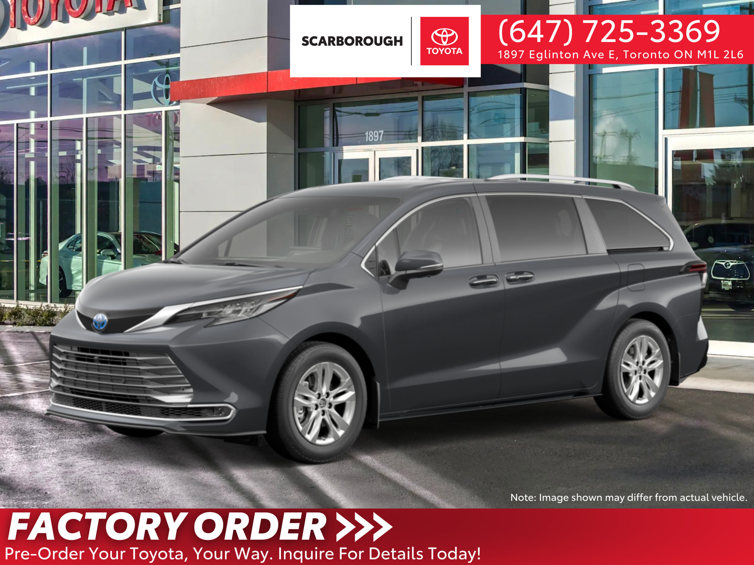 2025 Toyota Sienna Limited 7-Passenger AWD - Factory Order