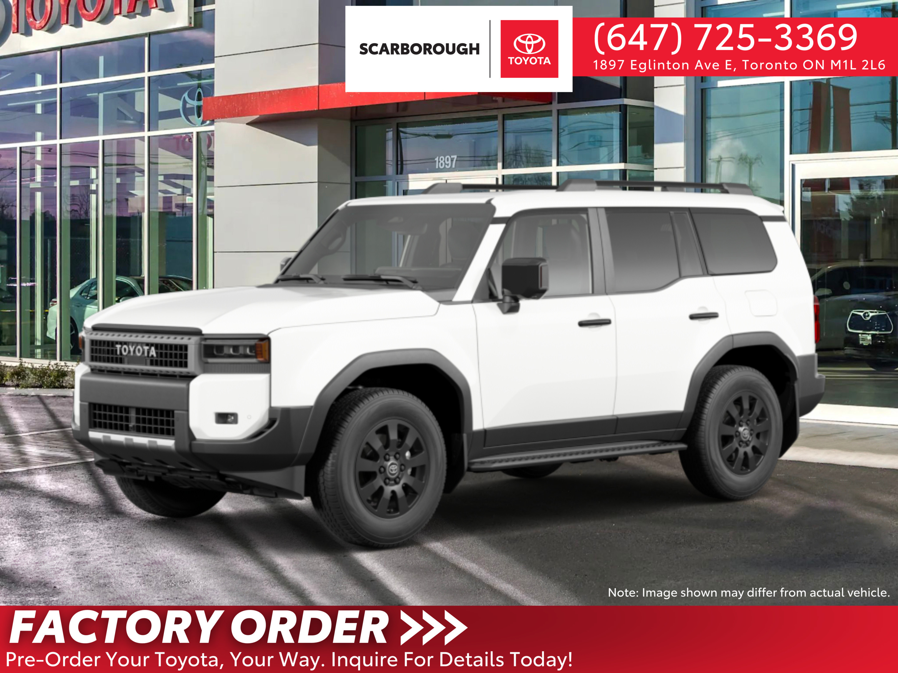 2025 Toyota Land Cruiser 4WD Factory Order