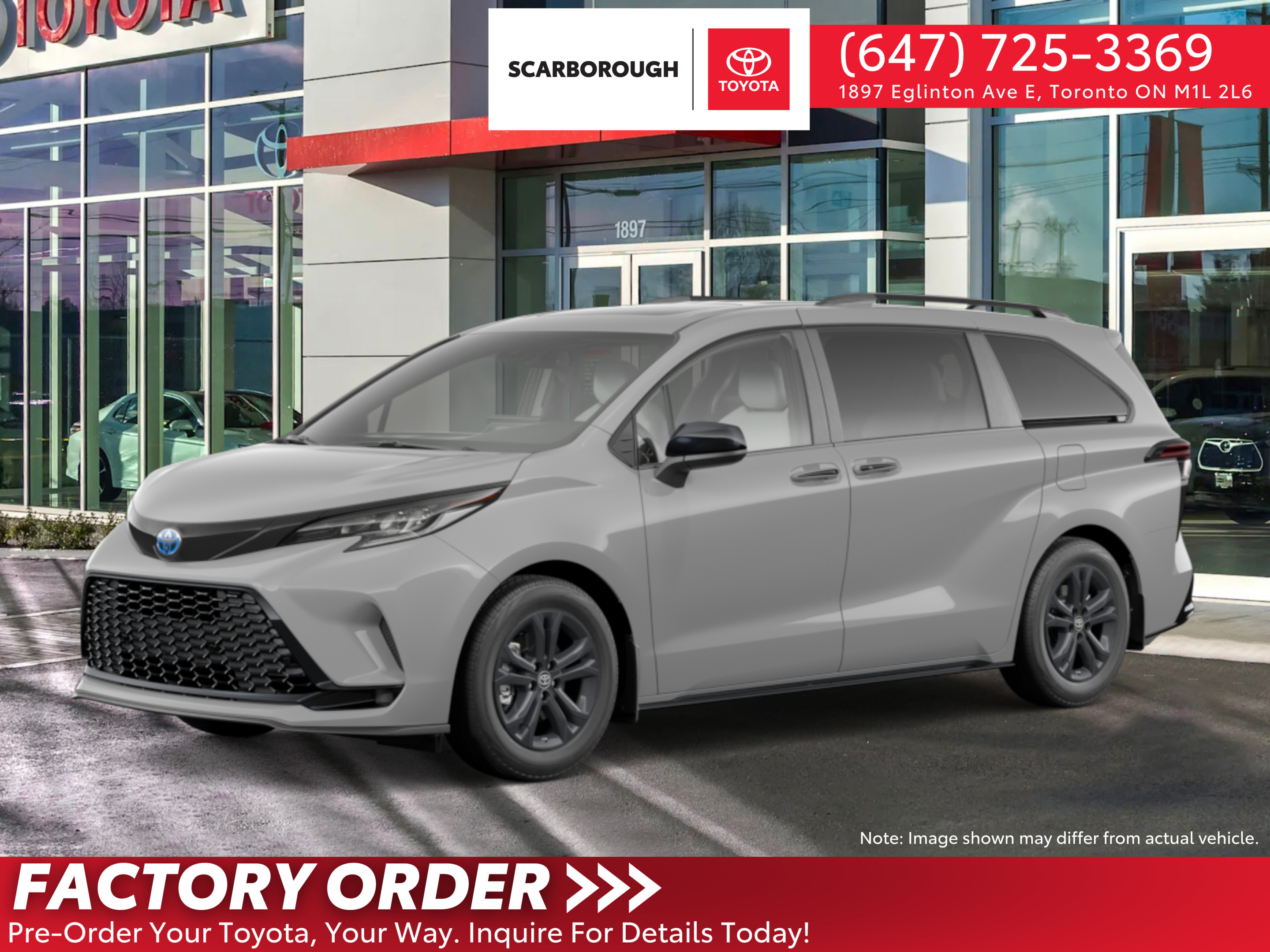 2025 Toyota Sienna XSE 7-Passenger AWD - Factory Order