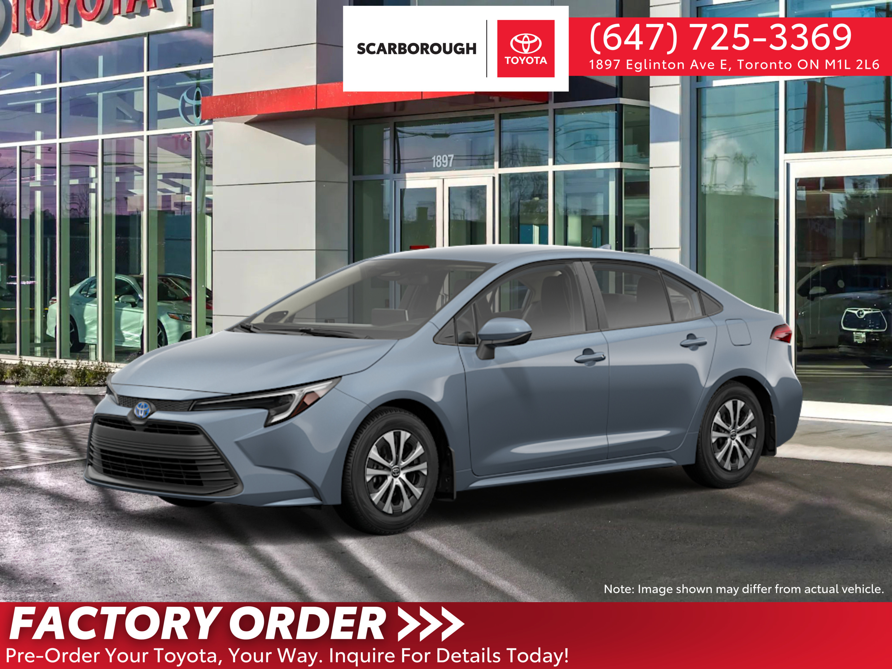2025 Toyota Corolla Hybrid LE CVT - Factory Order