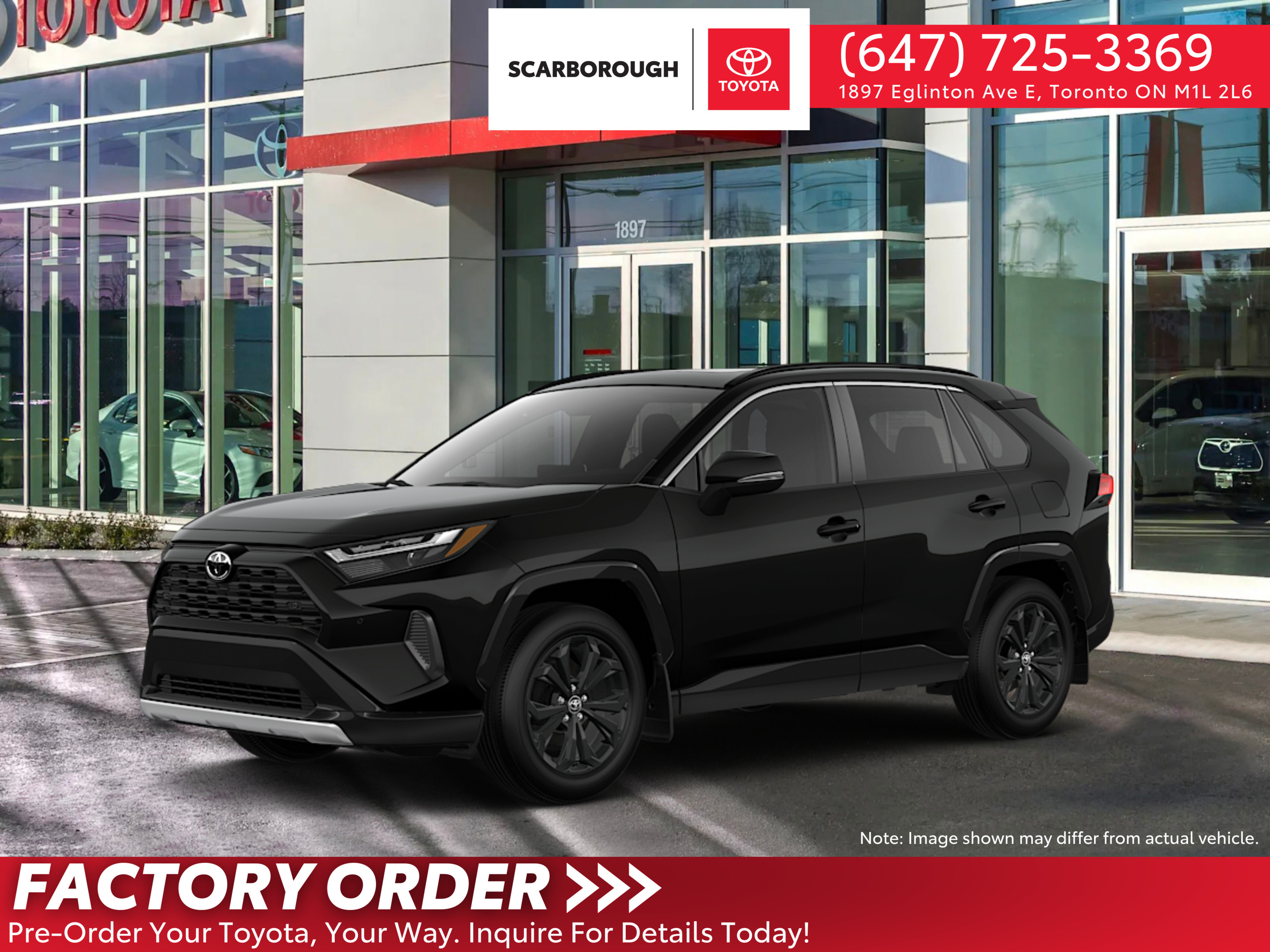 2025 Toyota RAV4 Hybrid SE AWD - Factory Order