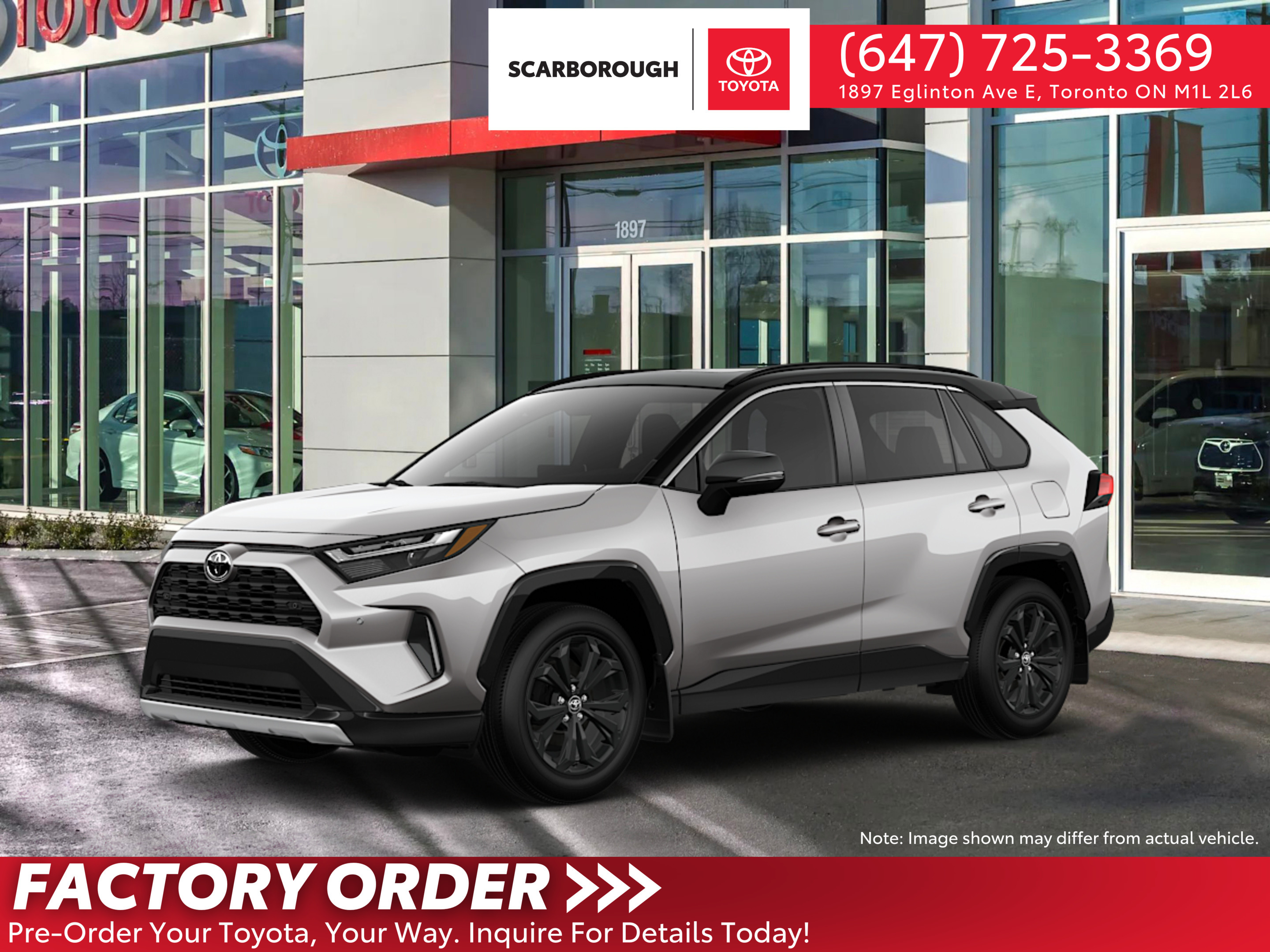 2025 Toyota RAV4 Hybrid XSE AWD - Factory Order