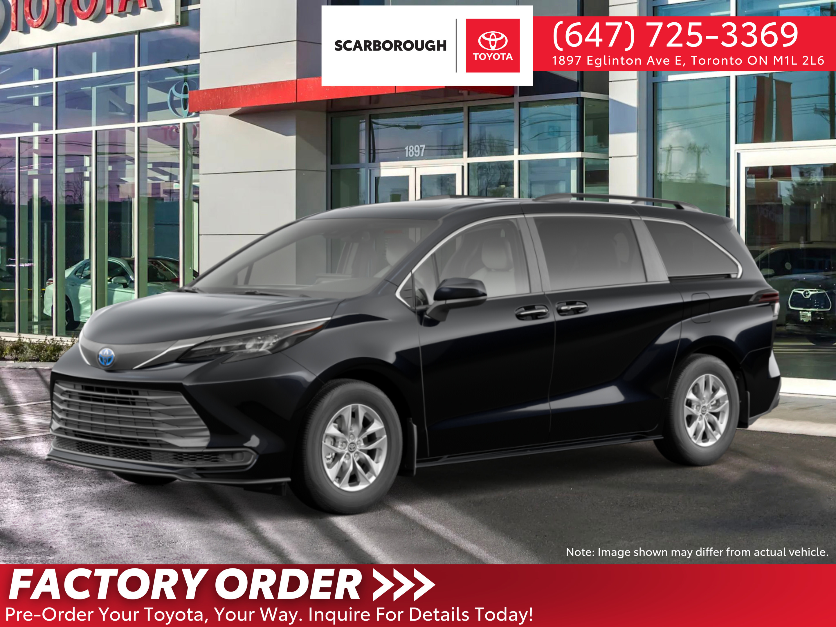 2025 Toyota Sienna XLE 8-Passenger FWD - Factory Order