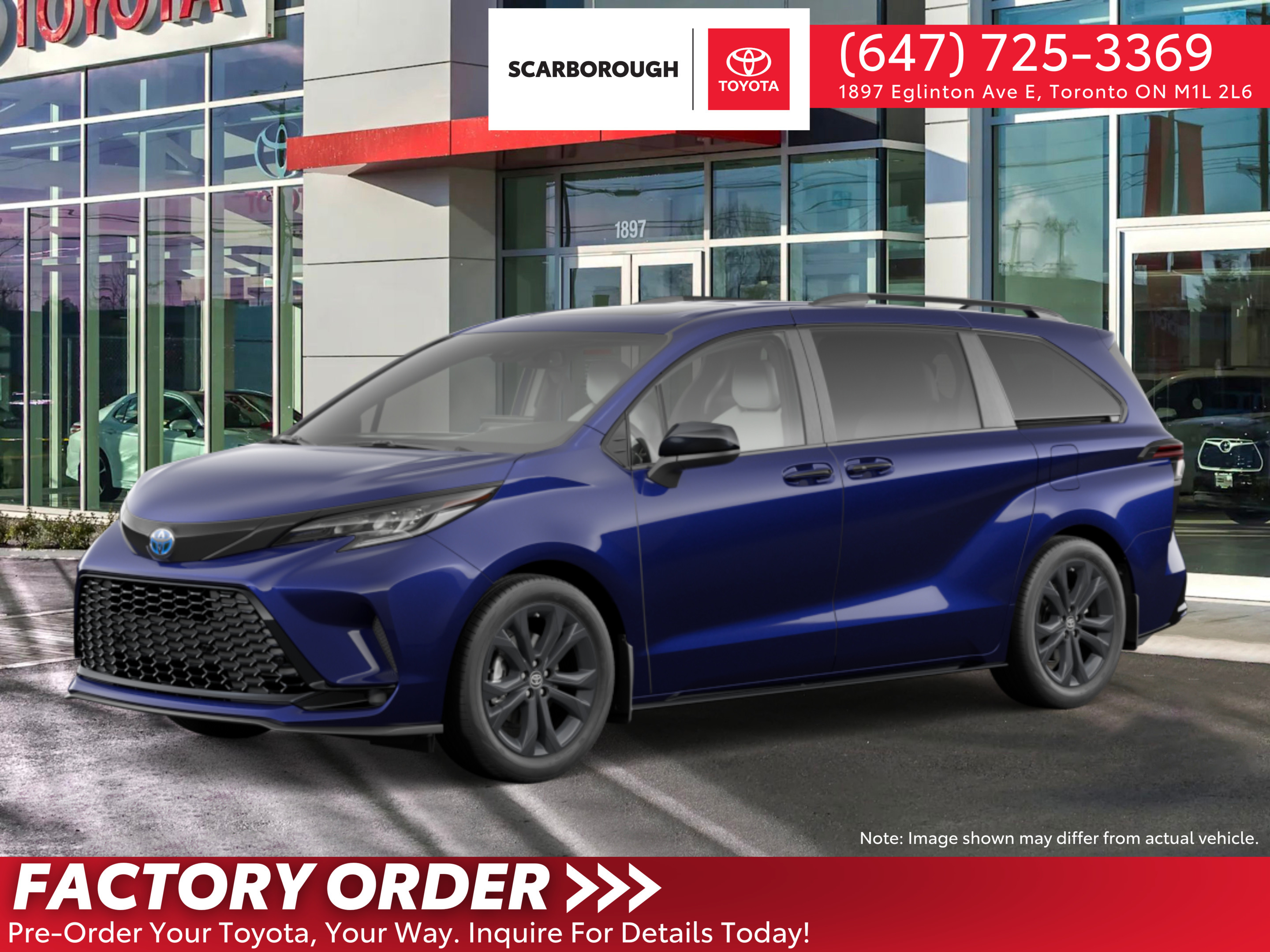 2025 Toyota Sienna XSE 7-Passenger FWD - Factory Order