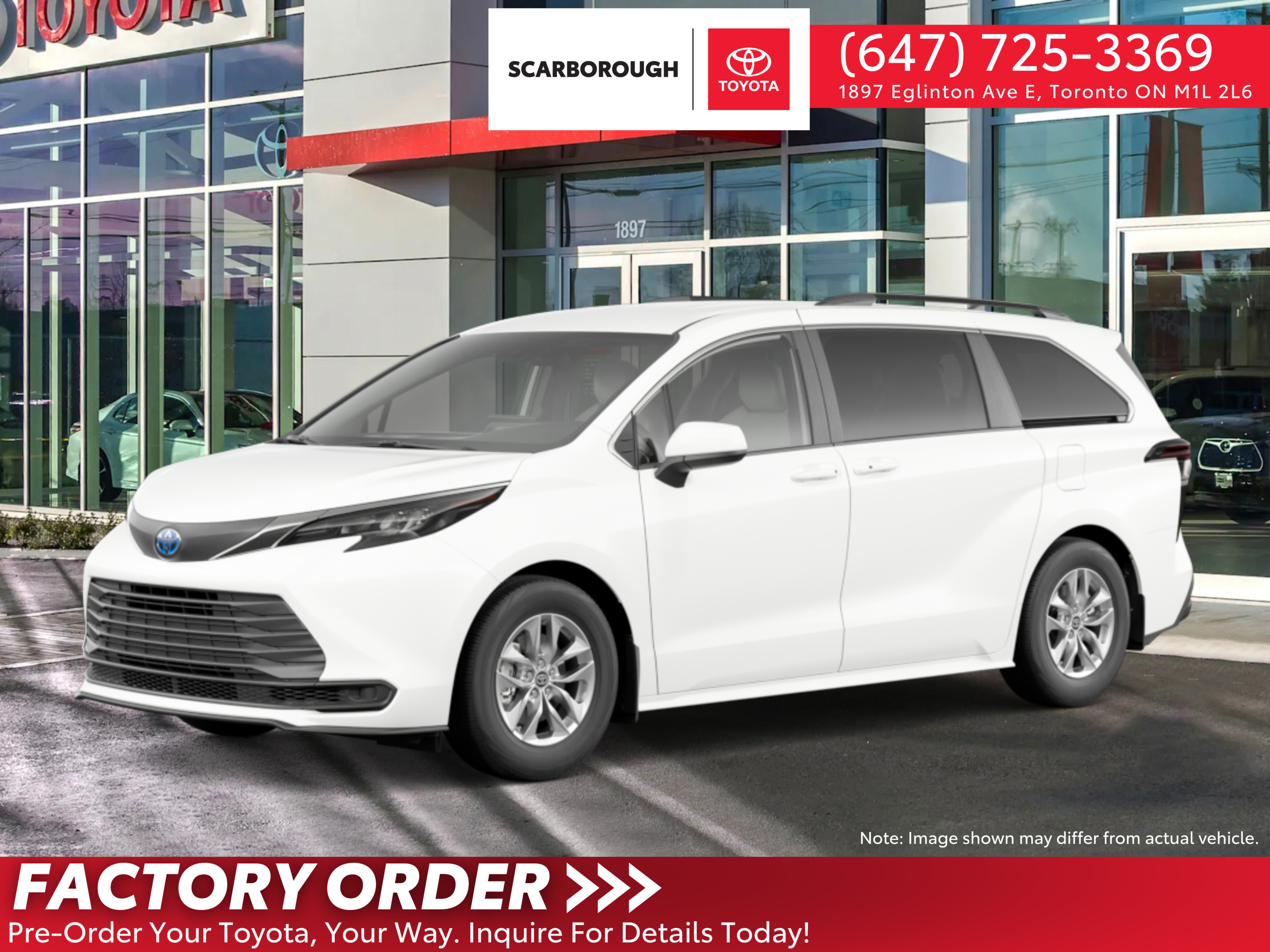 2025 Toyota Sienna LE 8-Passenger FWD - Factory Order