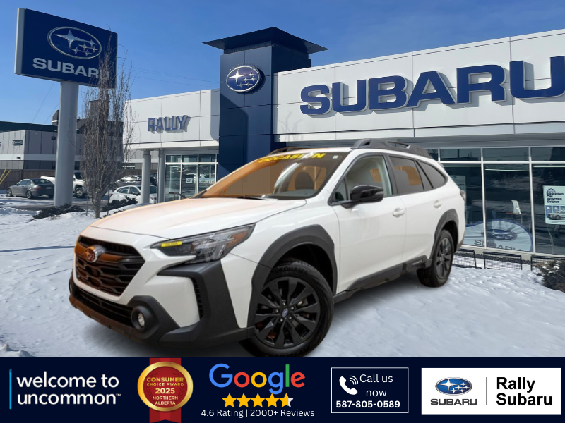 2025 Subaru Outback Onyx  - Sunroof -  Power Liftgate