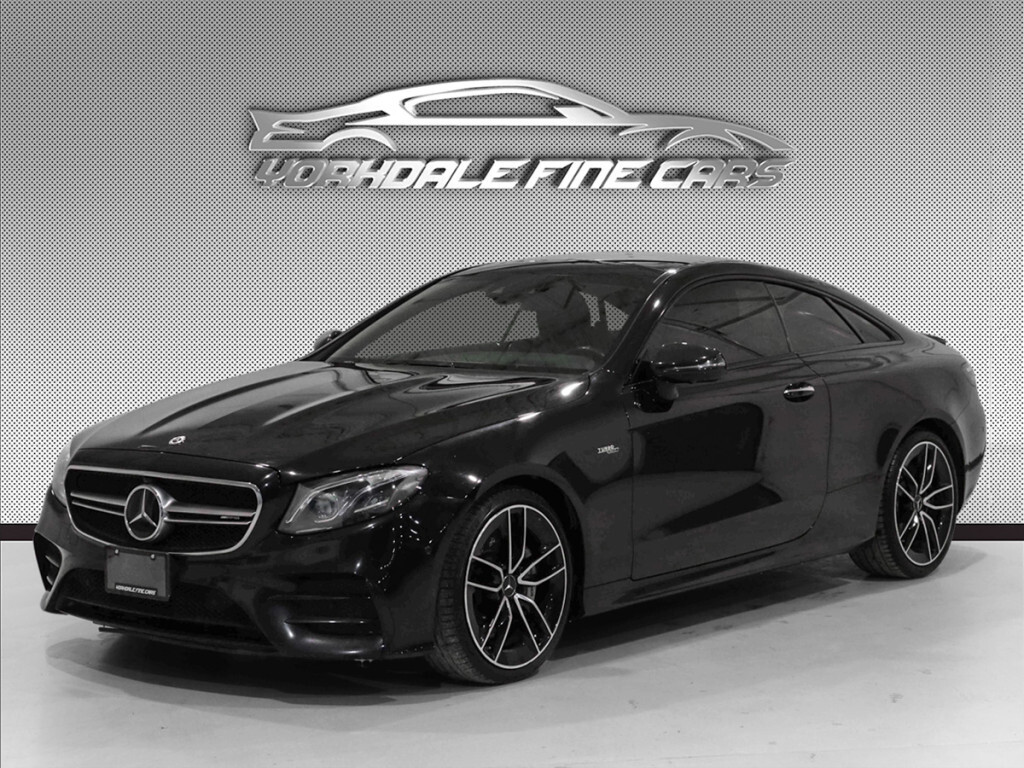 2020 Mercedes-Benz E-Class AMG E53 Coupe / Red Leather / AMG Night Pkg / Dist