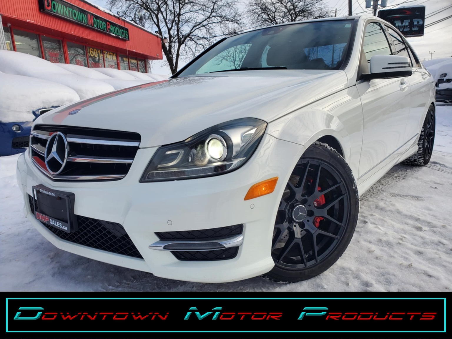 2014 Mercedes-Benz C-Class C350 4MATIC *Nav / Panoroof / Leather / Rear Cam*