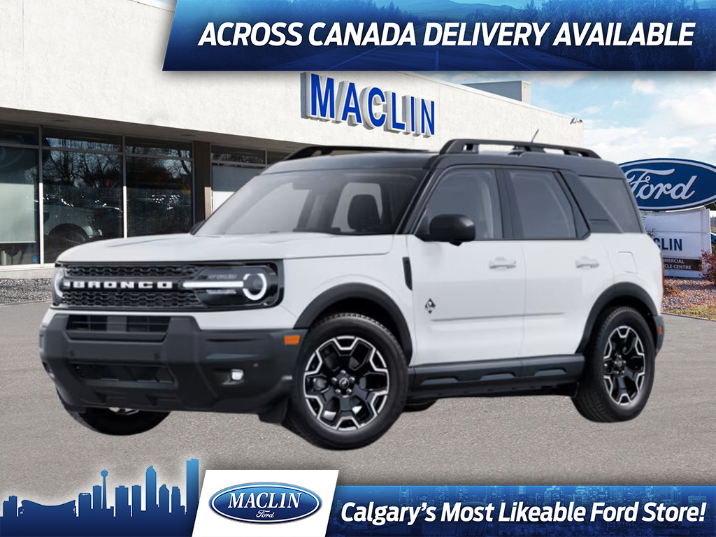 2025 Ford Bronco Sport OUTER BANKS | TECH PKG | POWER MOONROOF | BLIS