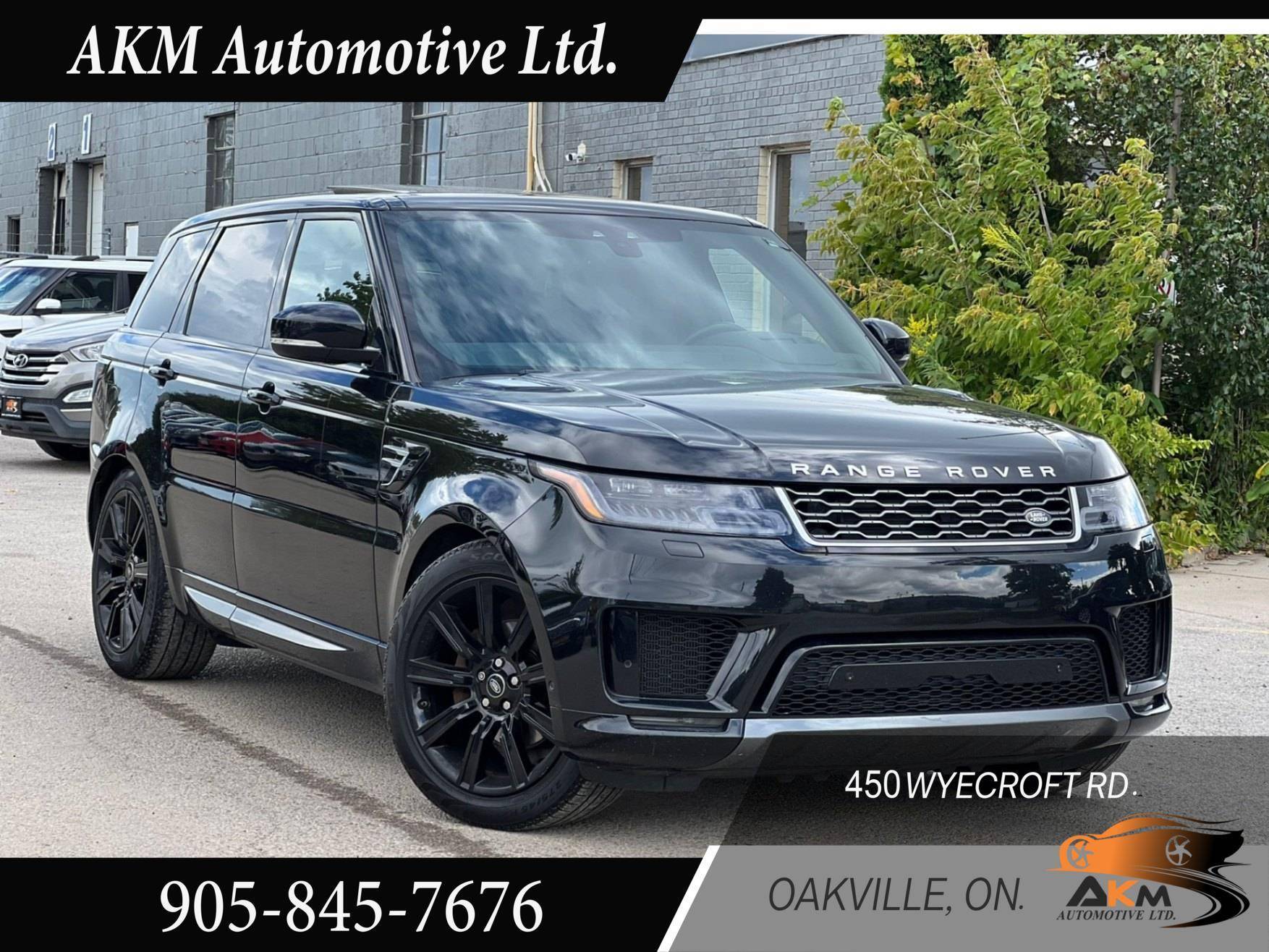 2019 Land Rover Range Rover Sport Td6 Diesel HSE, Certified