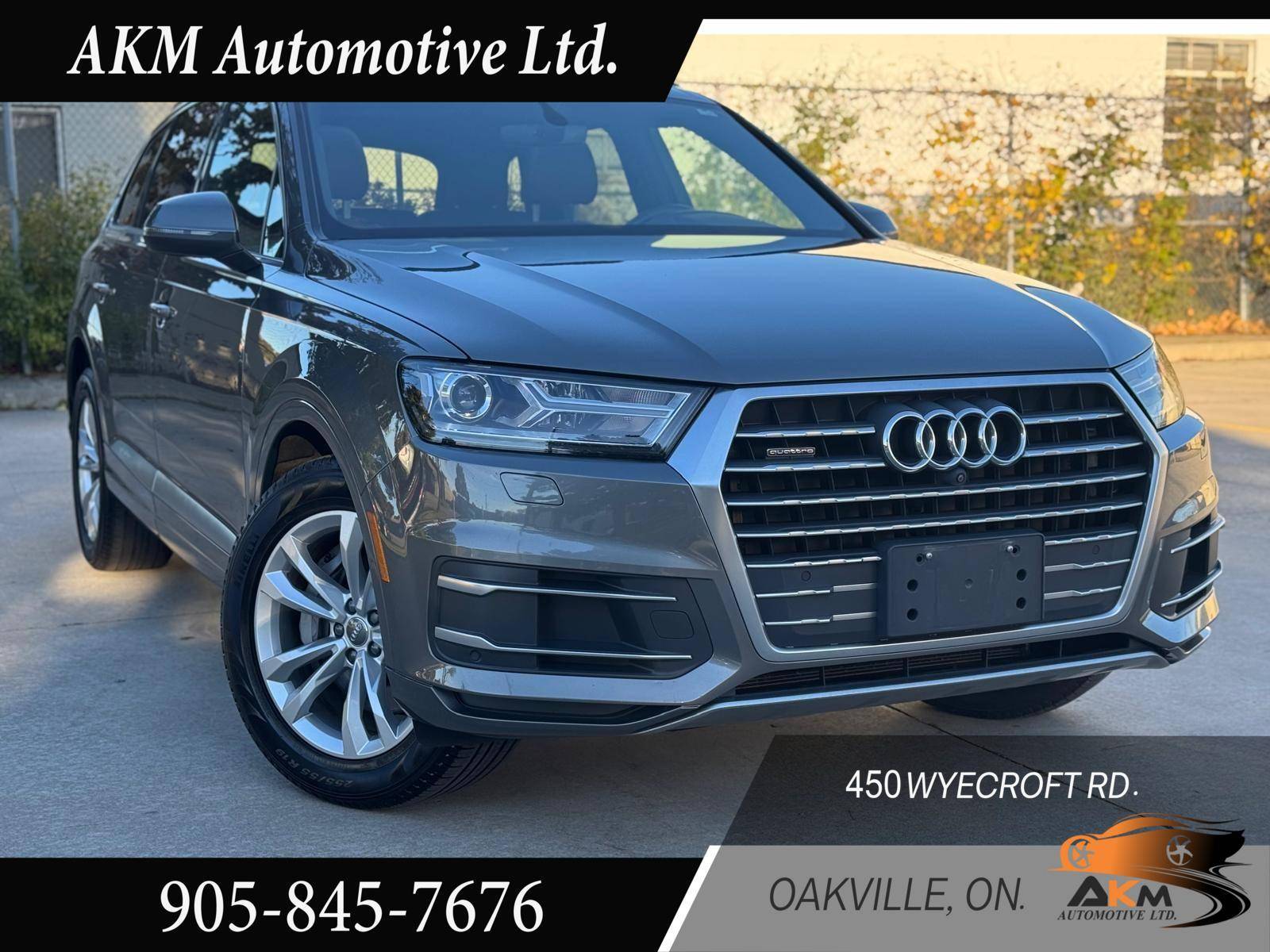 2018 Audi Q7 3.0 TFSI quattro Progressiv tiptronic, 7 seats, Ce