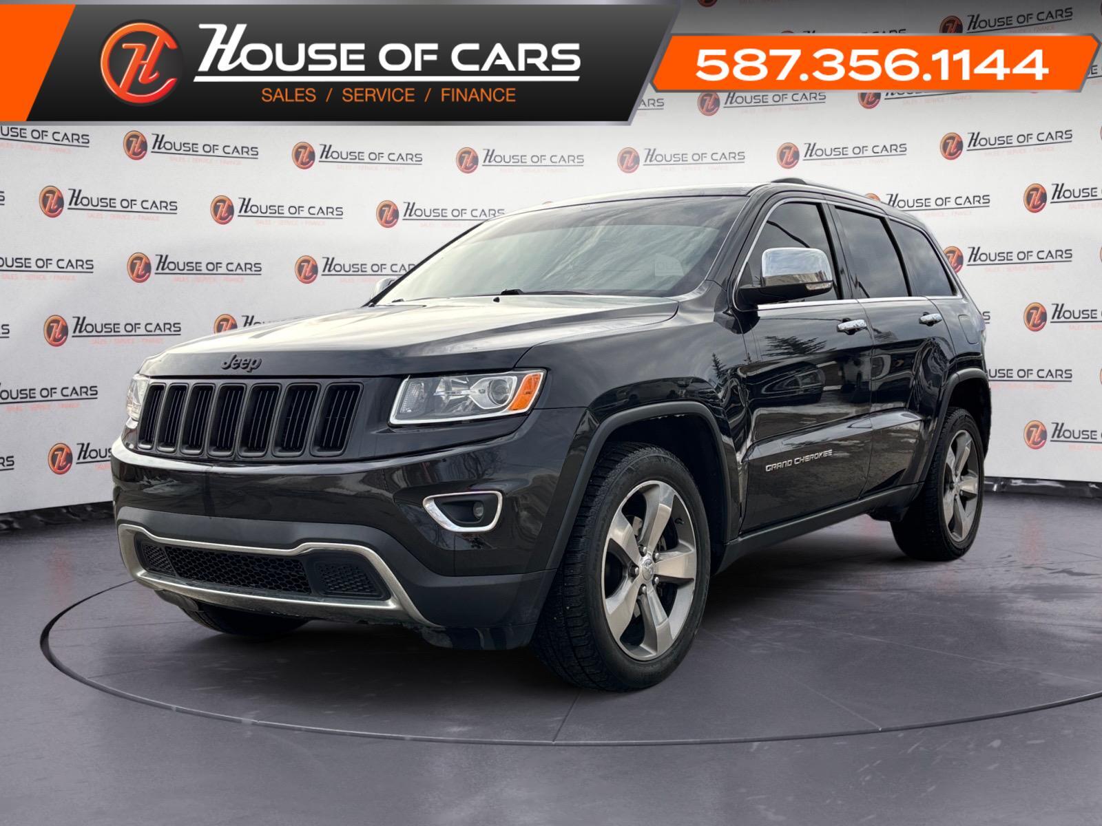 2015 Jeep Grand Cherokee Limited / Back Up Camera / Heated Seats / Sunroof 