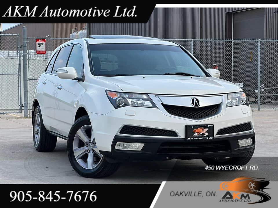 2013 Acura MDX Tech Pkg, DVD, Navi, 7 Passengers, Certified