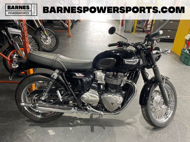 2018 Triumph Bonneville T100 Black Jet Black