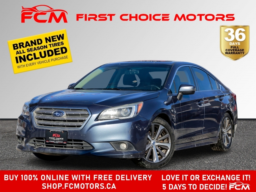 2016 Subaru Legacy LIMITED ~AUTOMATIC, FULLY CERTIFIED WITH WARRANTY!
