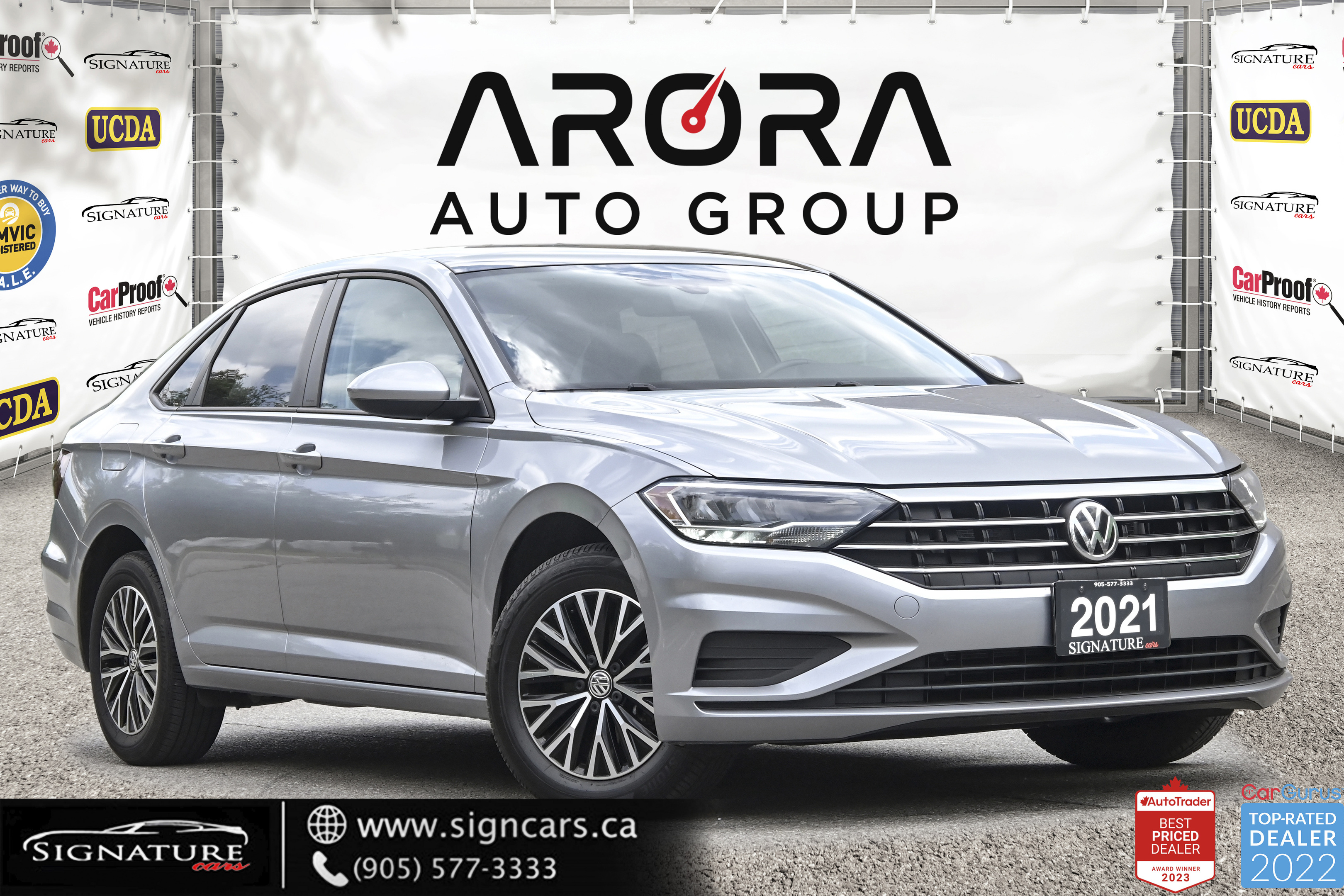 2021 Volkswagen Jetta HIGHLINE / NO ACCIDENT /SUNROOF / LEATHER /CARPLAY