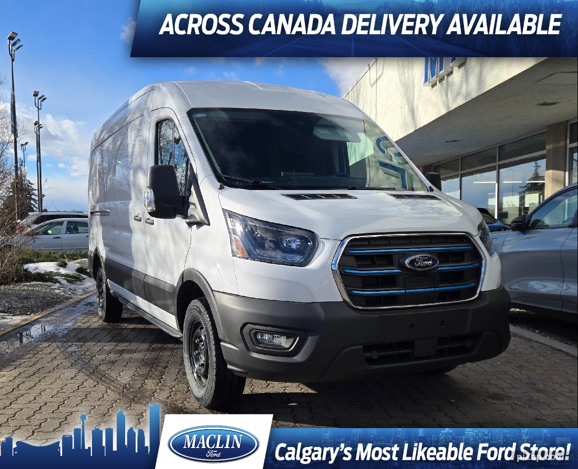2024 Ford E-Transit Cargo Van CARGO | ENHANCED MOTOR | 360-DEGREE CAM | SYNC 4