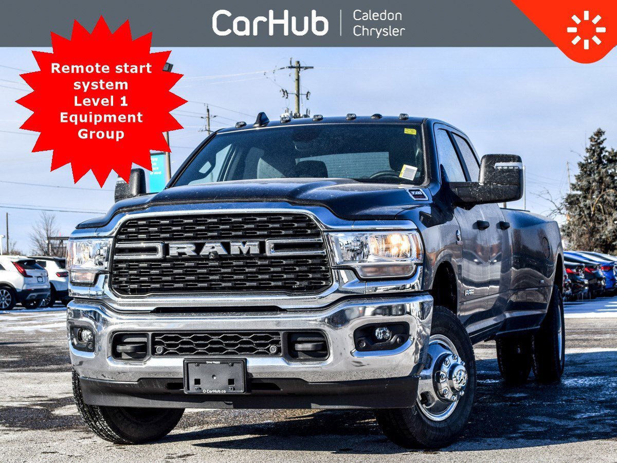 2024 Ram 3500 Big Horn 4x4 Crew Cab 8' Box 360Cam Towing Tech Gr
