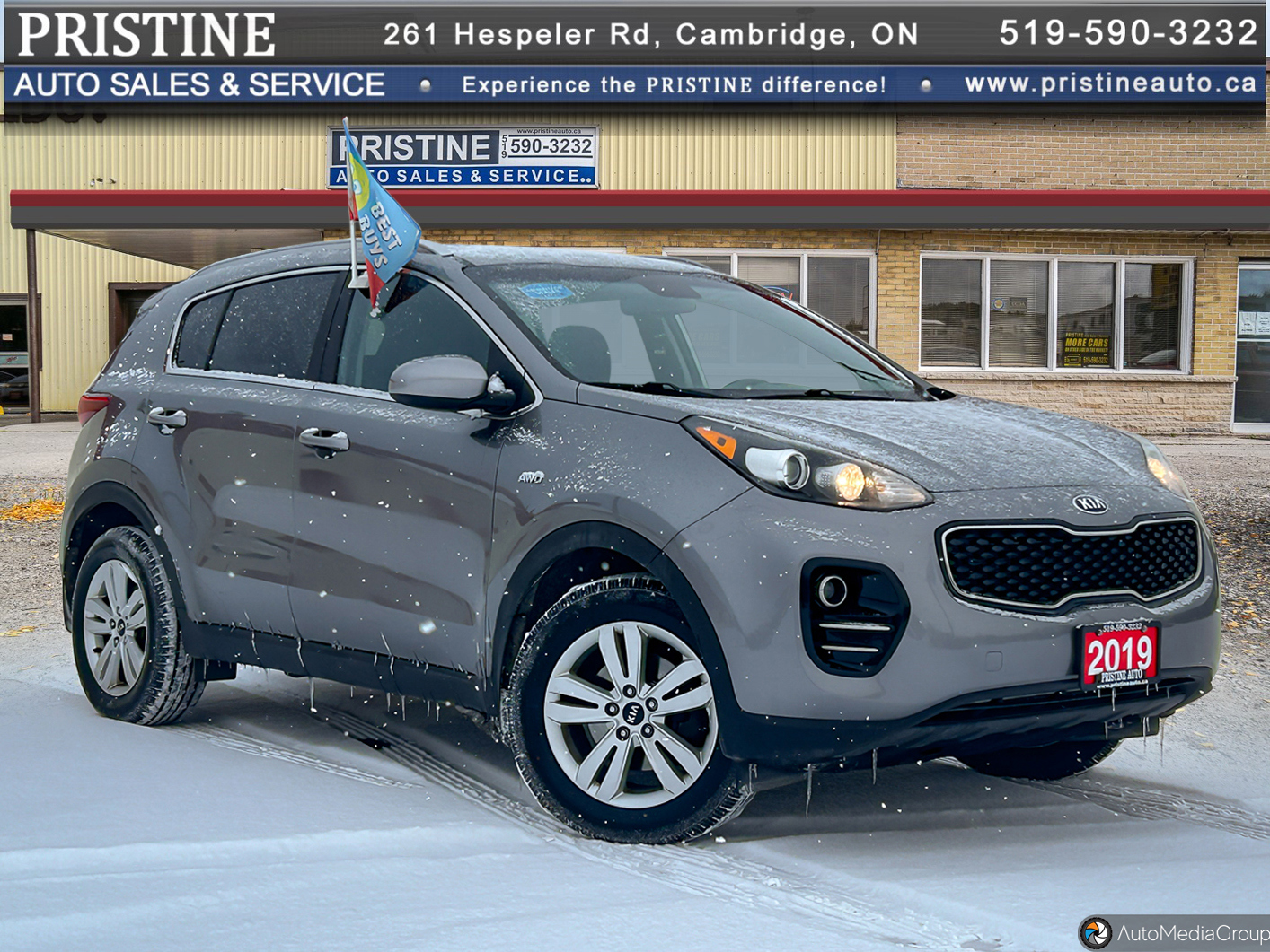2019 Kia Sportage LX AWD Bluetooth Rev. Cam No Accident & Rust Free