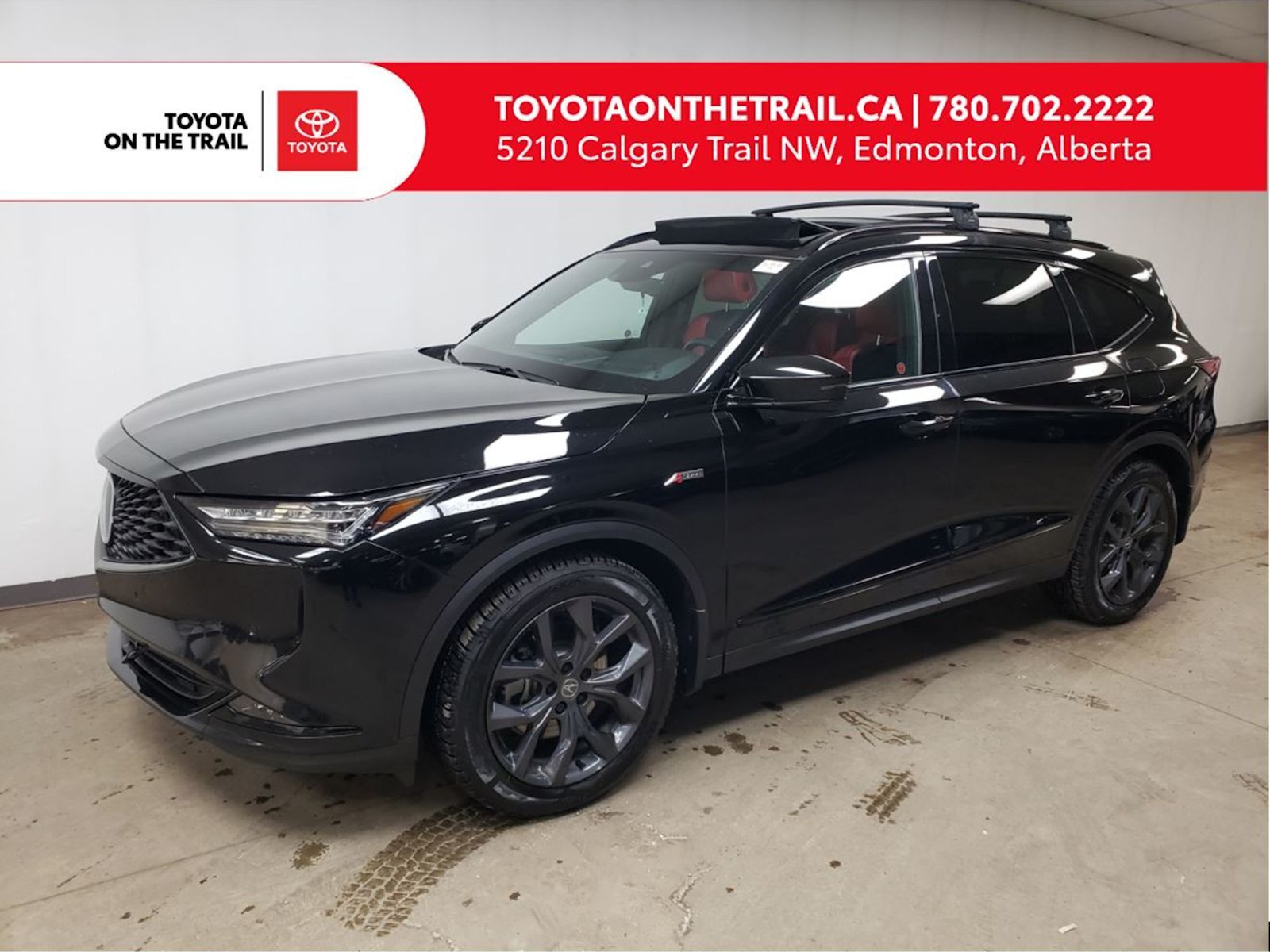 2024 Acura MDX A-SPEC; RED LEATHER, AWD, NAV, HEATED/COOLED SEATS