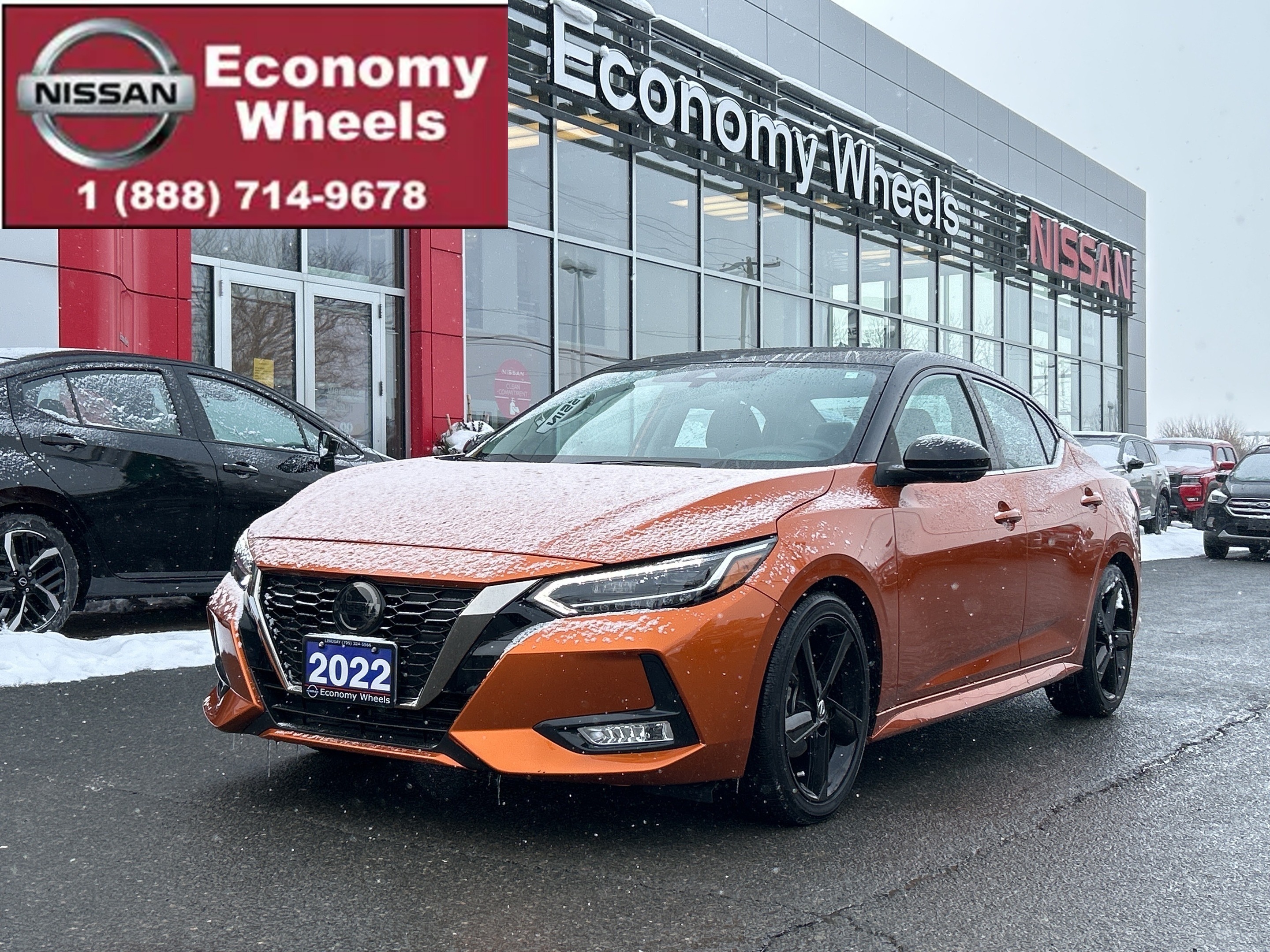 2022 Nissan Sentra SR Prem w/Lther/PwrSeat/360Cam/Bose/LEDs/RmoteStrt