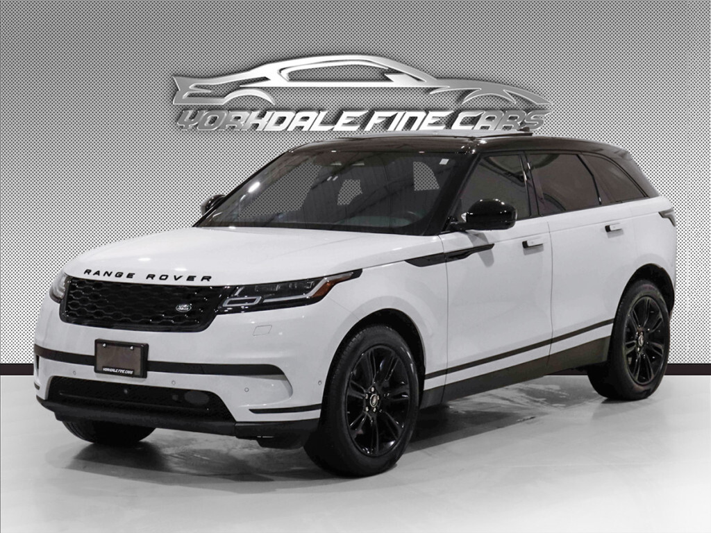 2021 Land Rover Range Rover Velar S / Black Package / Navigation / Apple CarPlay / P