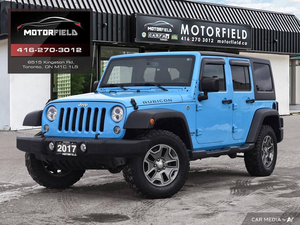 2017 Jeep WRANGLER UNLIMITED Unlimited Rubicon 4WD 4DR *Bluetooth, Nav, Loaded*