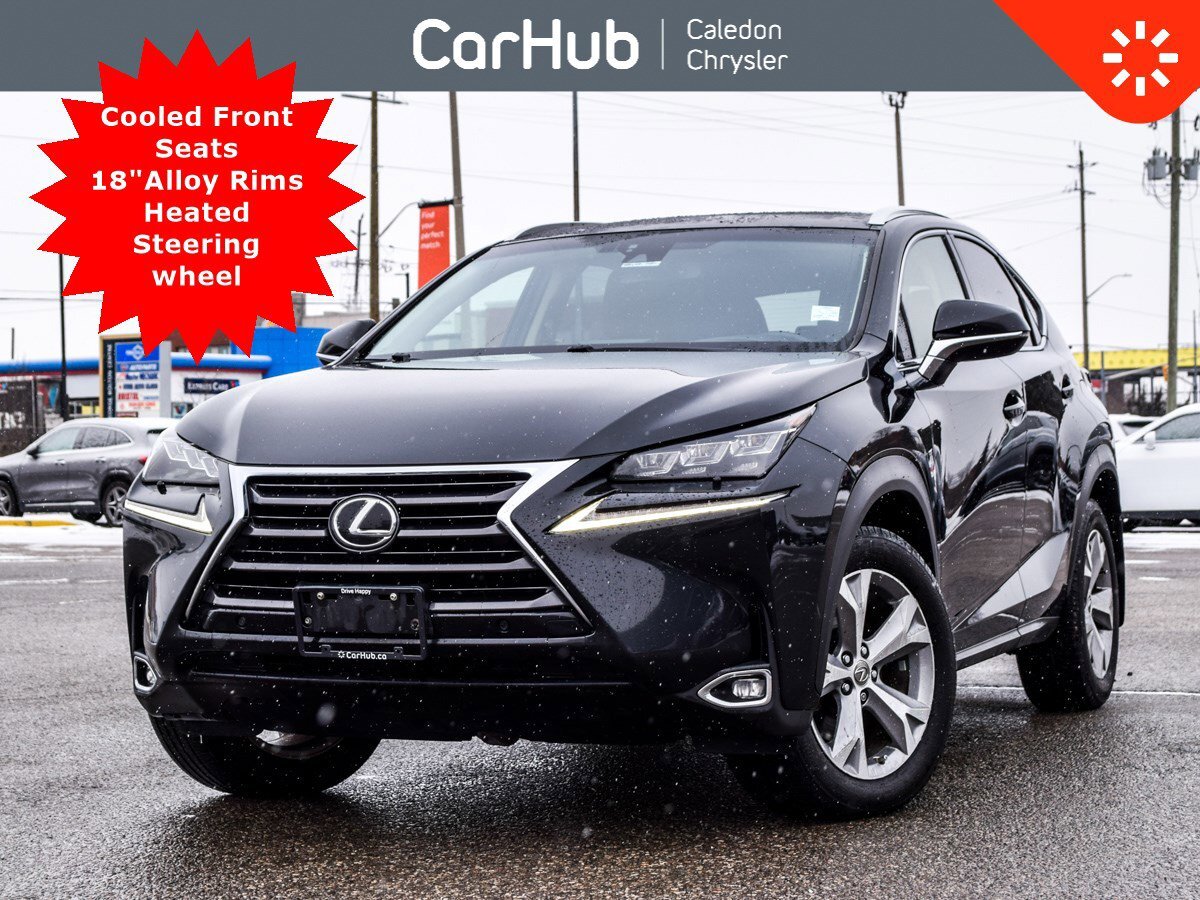 2017 Lexus NX 200t AWD Sunroof Navi Blind Spot Heated Front Seats