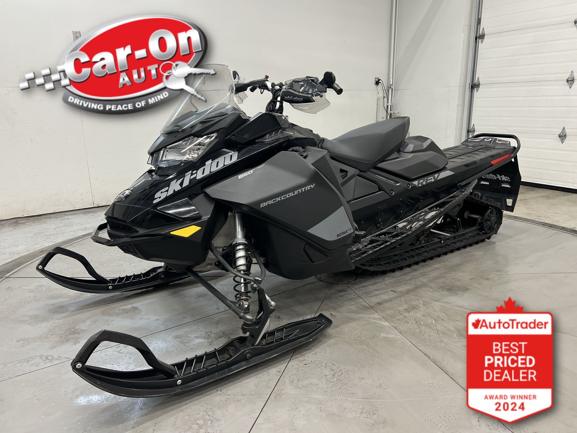 2020 Ski-Doo Backcountry 850 E-TEC | HAND GUARDS | HEATED GRIPS | LOW KMS!