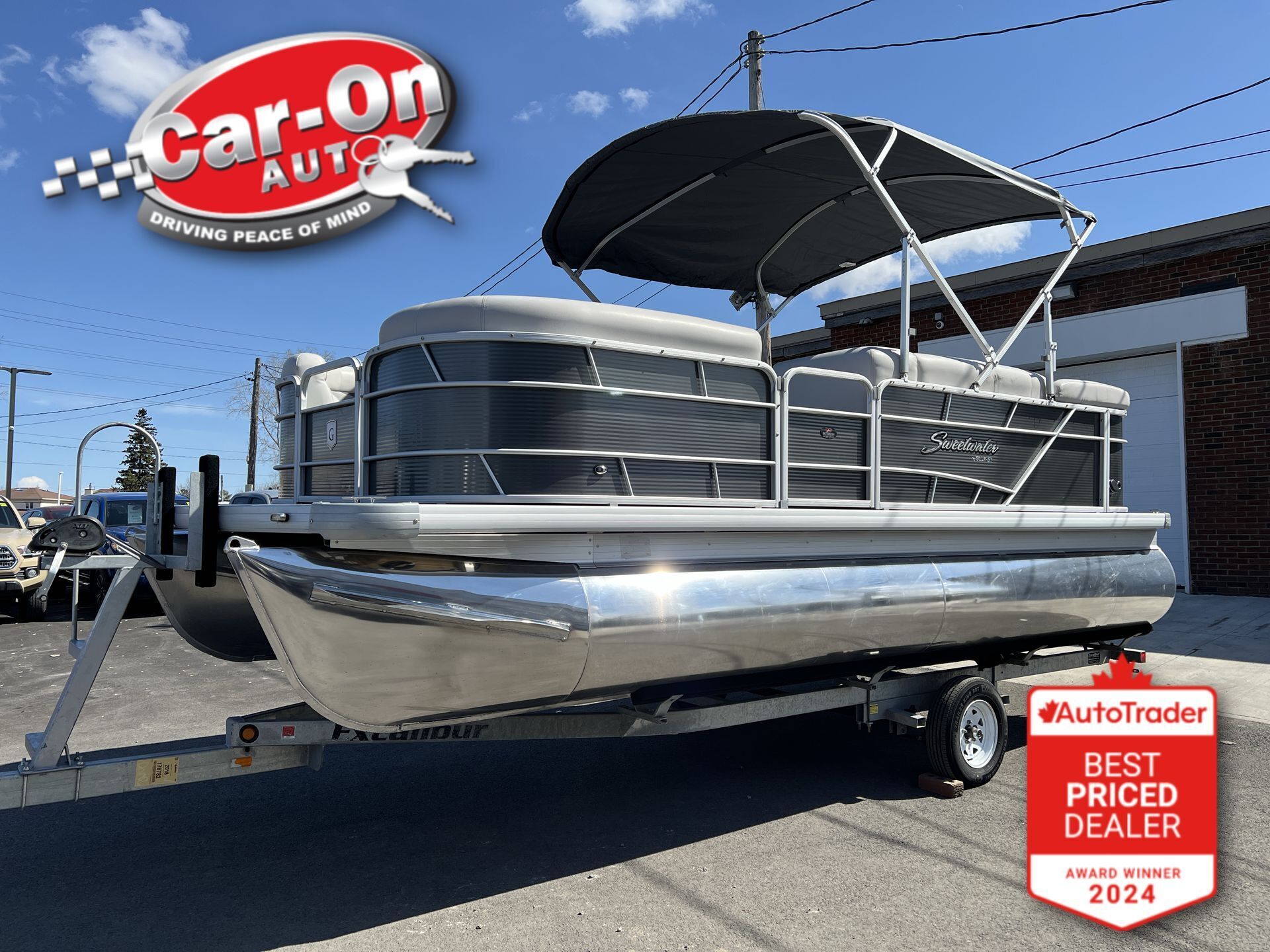 2018 Godfrey Marine SW 2086-25 21-FT PONTOON | BIMINI TOP | LADDER | FISH FINDER