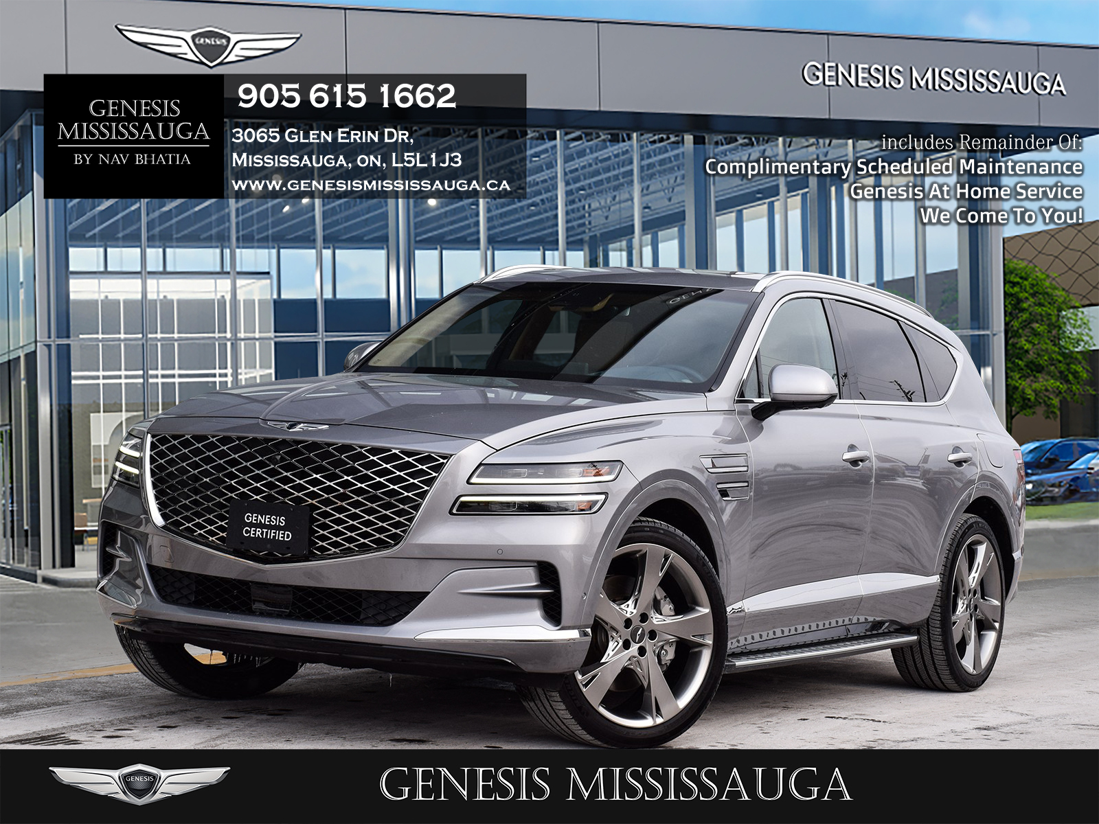 2024 Genesis GV80 3.5T Prestige -one owner- off lease- fully loaded