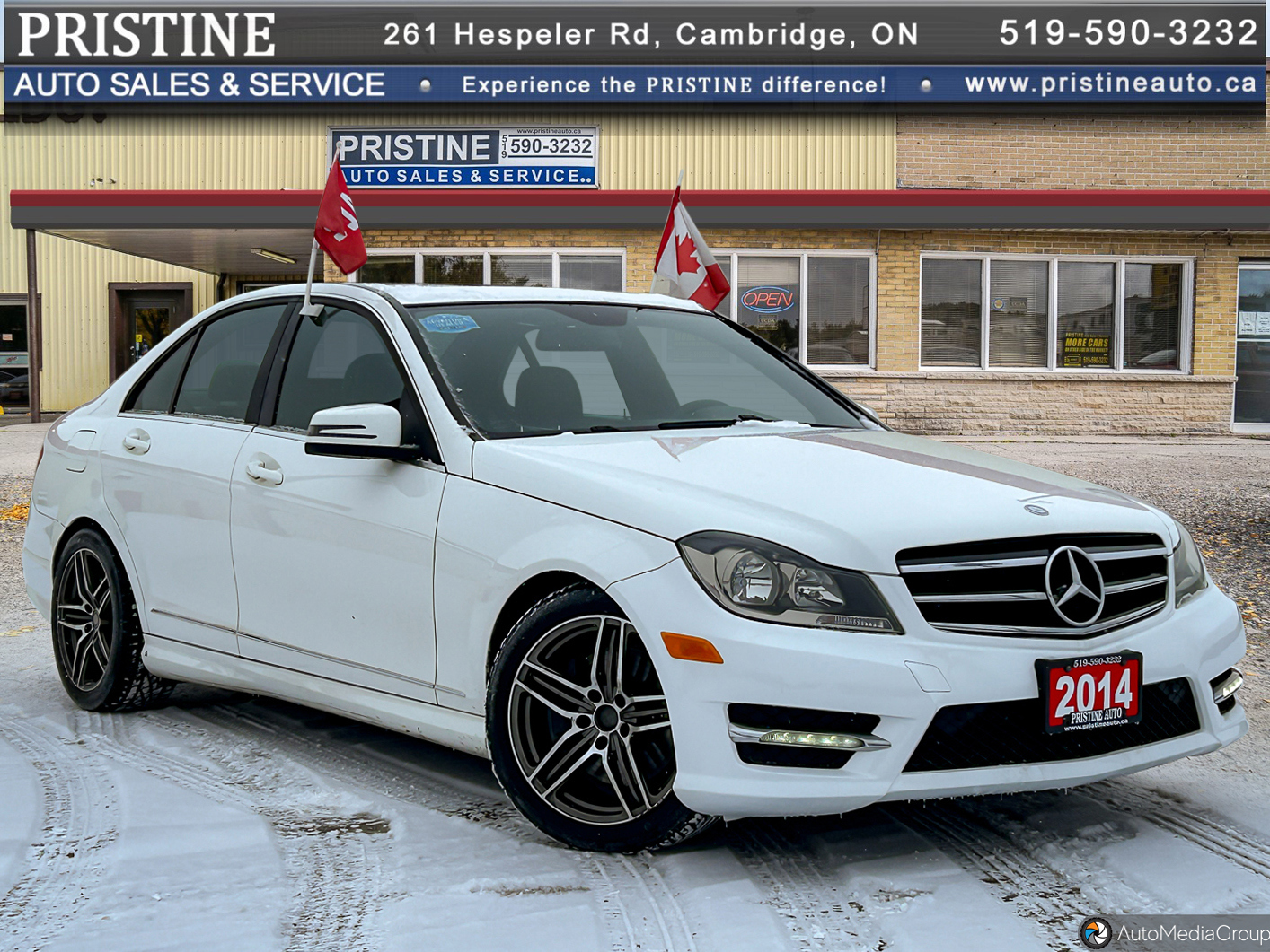 2014 Mercedes-Benz C-Class C300 Sport 4MATIC Bluetooth Leather Roof No Accide