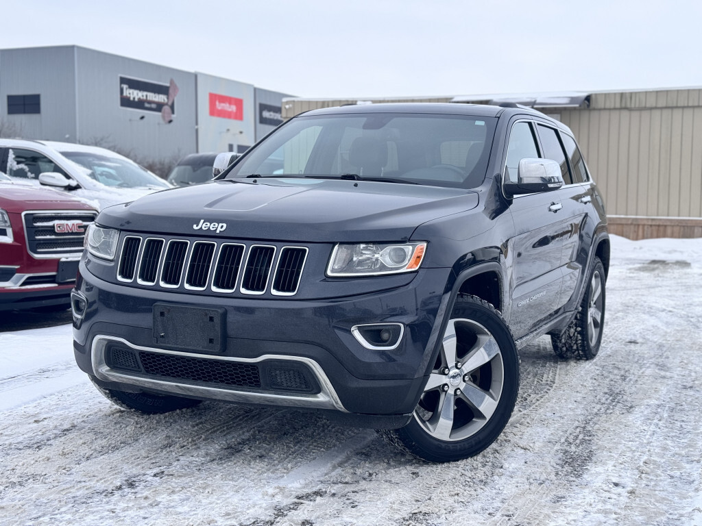2014 Jeep Grand Cherokee LIMITED 4WD | Navigation Leather Heated Seats Pano