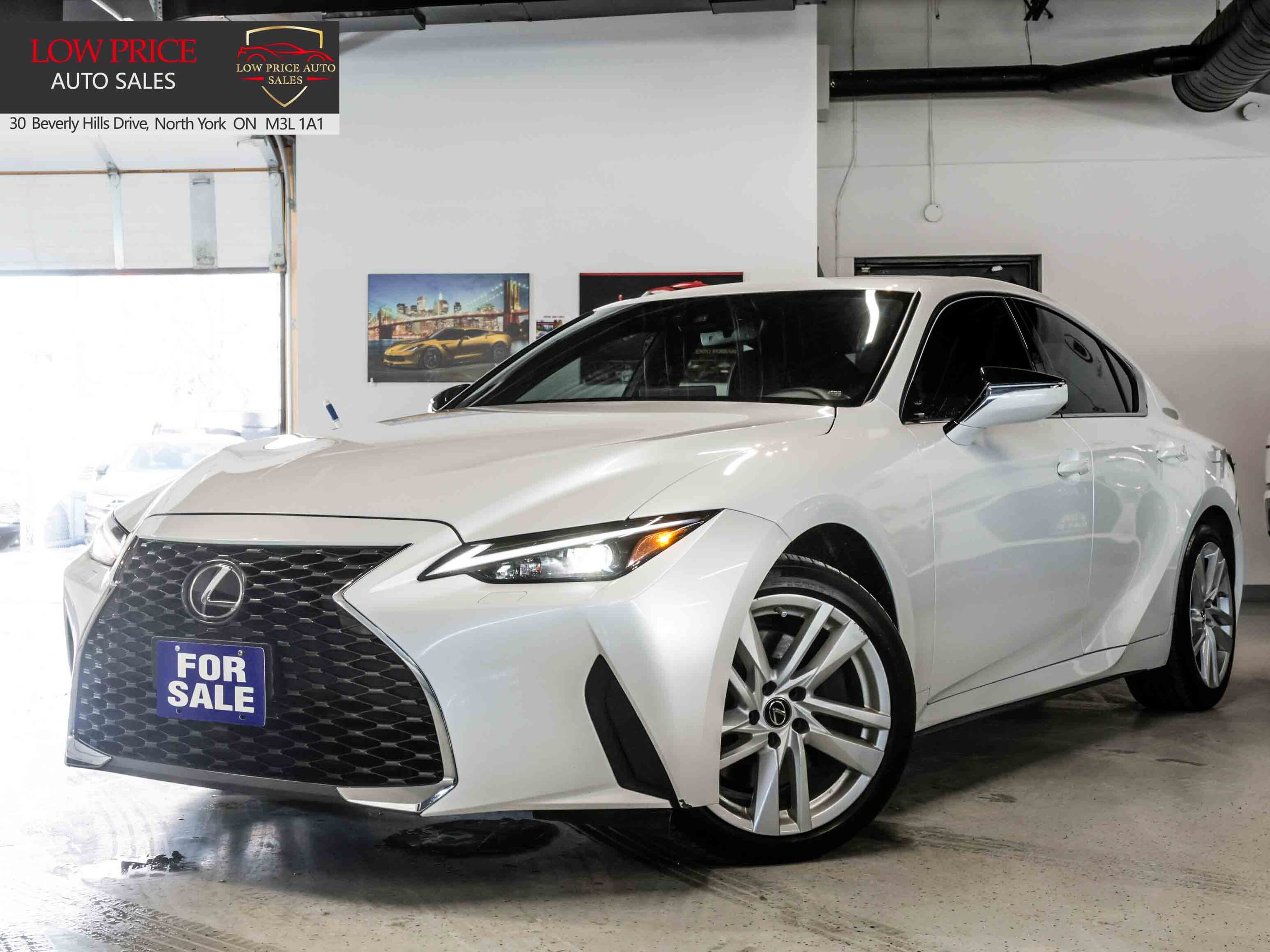 2021 Lexus IS AWD*Sunroof*Leather*Camera*BSM*Htd&CooledSeats!