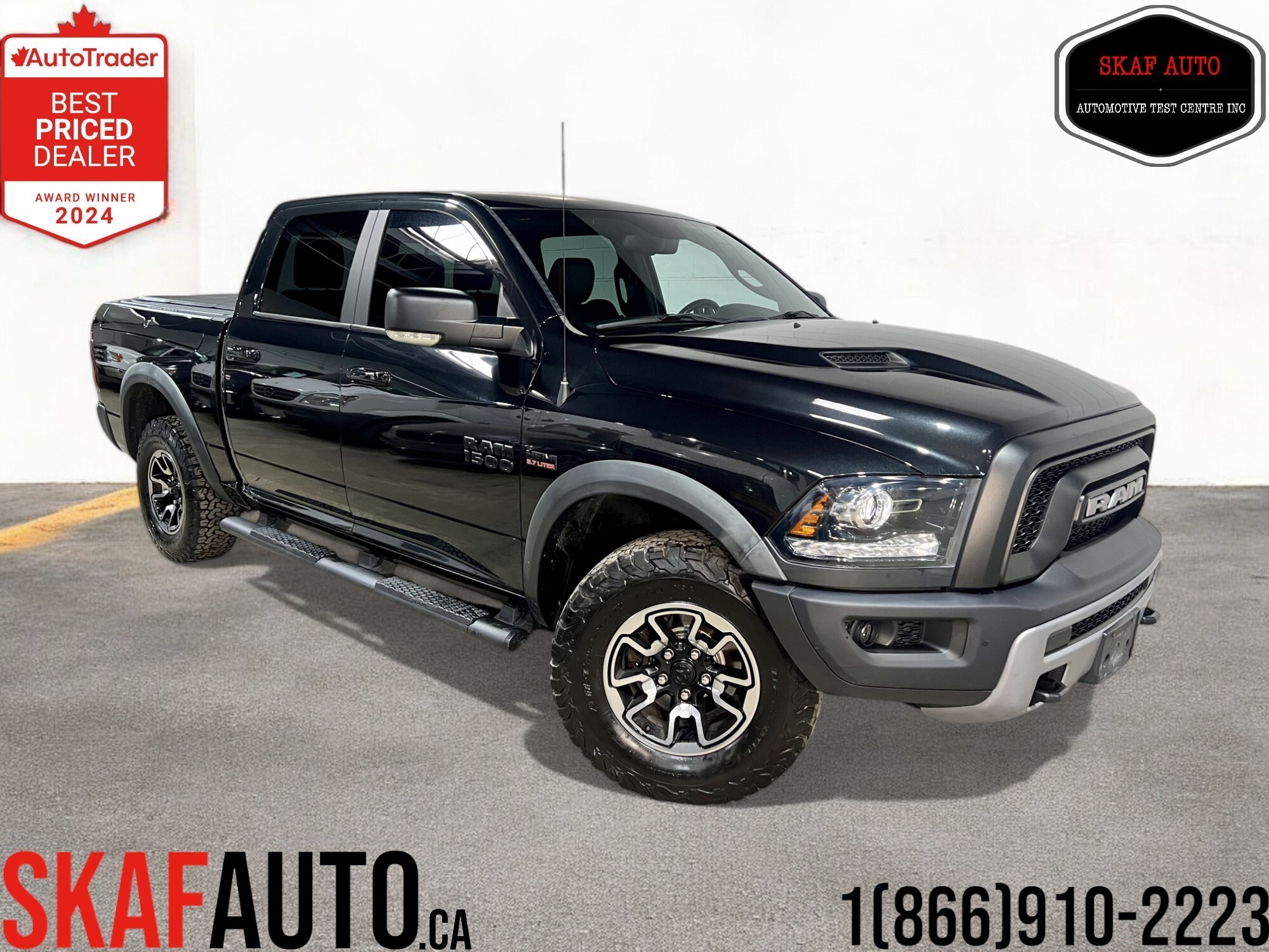 2016 Ram 1500 REBEL! CREW CAB! 4X4! TONNEAU COVER! WE FINANCE! 