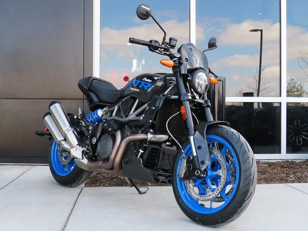 2024 Indian Motorcycles FTR Sport	 Granite Gray/Blue 