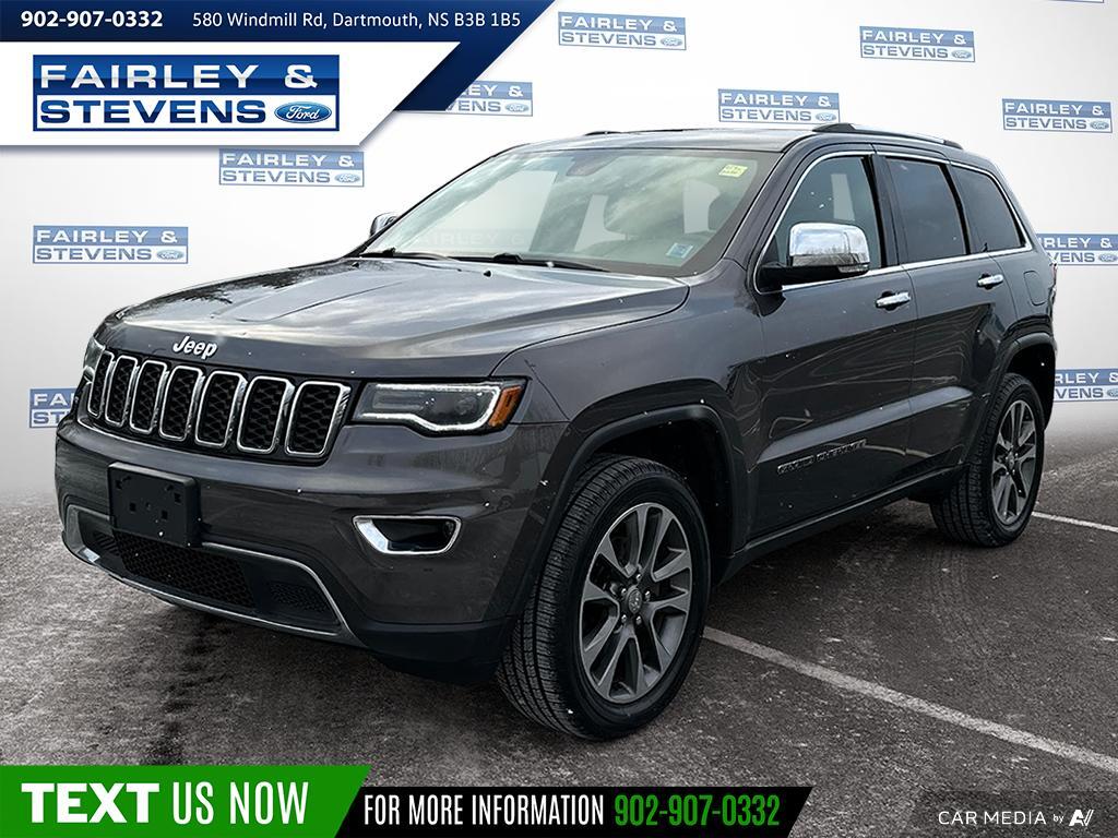 2018 Jeep Grand Cherokee Limited HEATED AND COOLED LEATHER SEATS!!! HEATED 