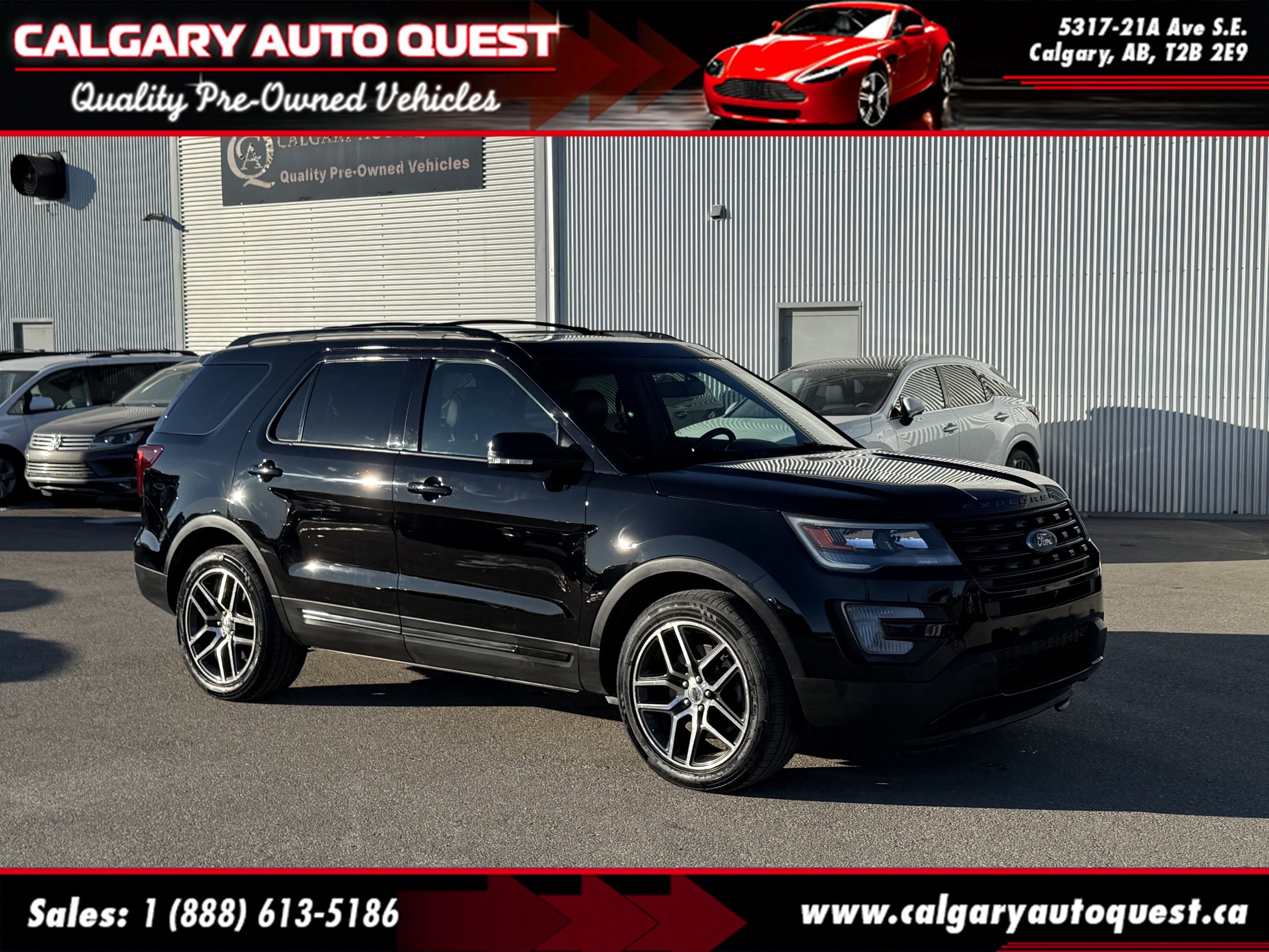 2017 Ford Explorer 4WD 4dr Sport NAVI/B.CAM/LEATHER/3RD ROW/ROOF