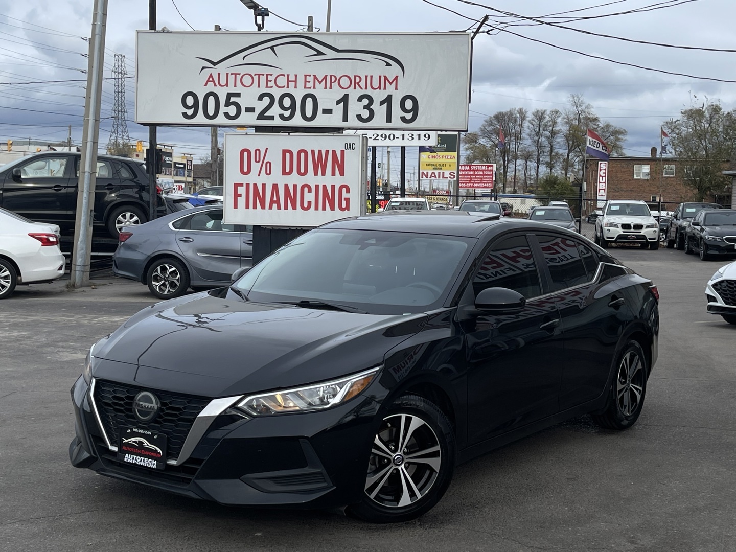 2021 Nissan Sentra SV / Sunroof / Push Start / Carplay+Android