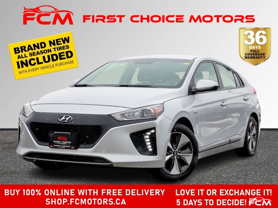 2017 Hyundai Ioniq Electric LIMITED ~AUTOMATIC, FULLY CERTIFIED WITH WARRANTY!