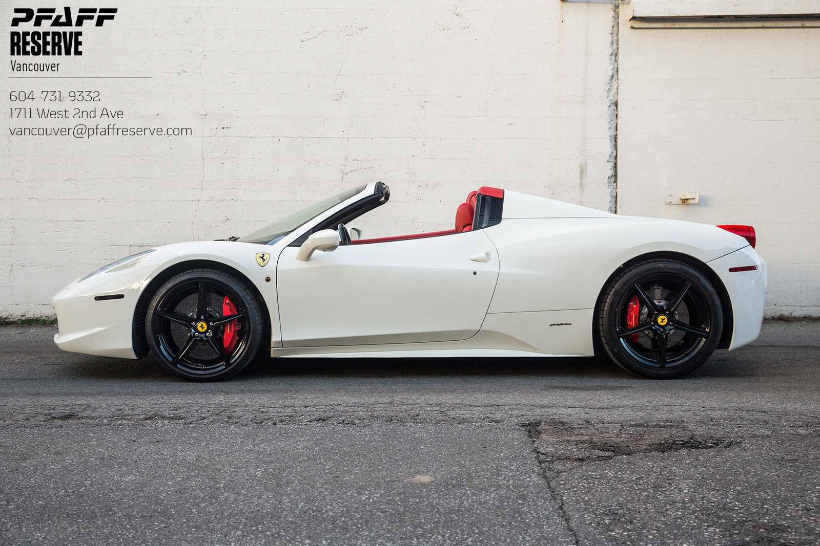 2014 Ferrari 458 Italia Spider Carbon Fiber | Sport Exhaust | Diamond Stit