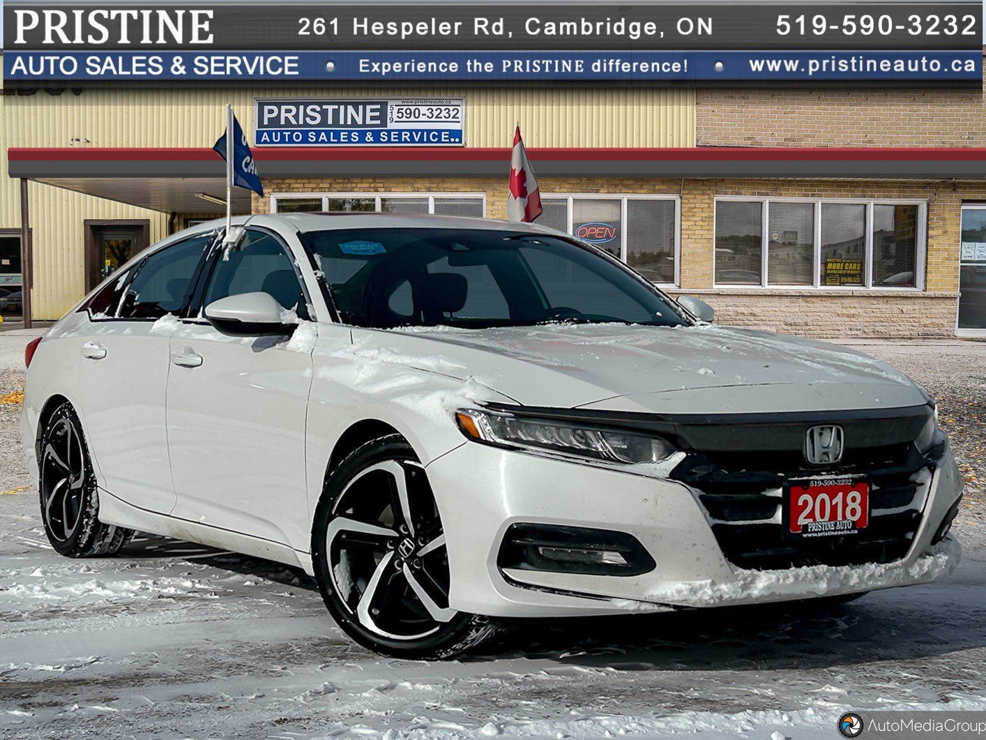 2018 Honda Accord Sport Bluetooth Rev. Cam. Blnd Spt. Mont. Lane Dep