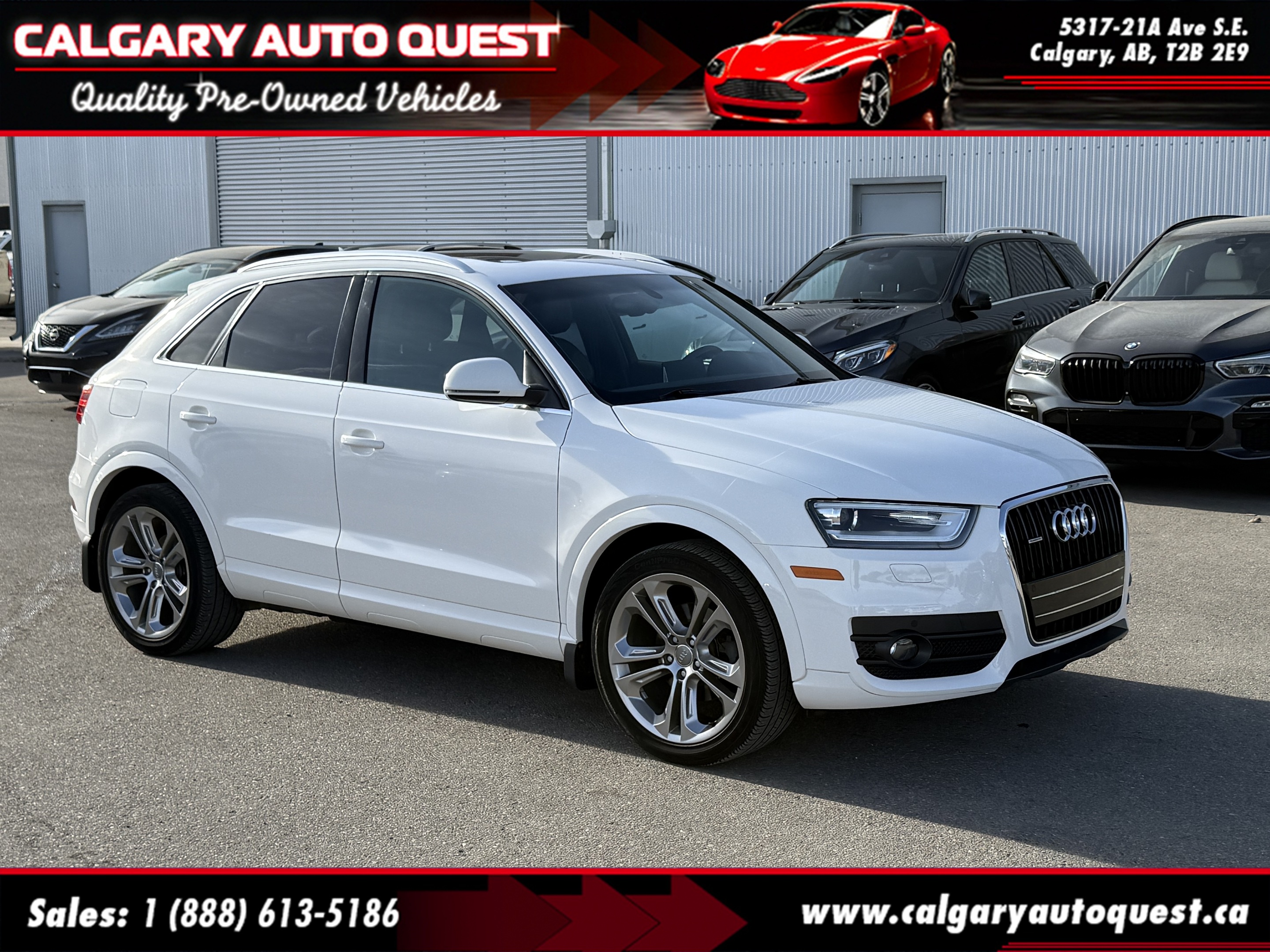 2015 Audi Q3 quattro 4dr 2.0T Technik NAVI/B.CAM/LEATHER/ROOF