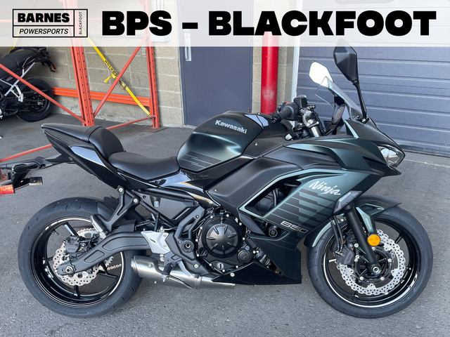 2025 Kawasaki Ninja 650 Metallic Matte Dark Green Metallic Spa