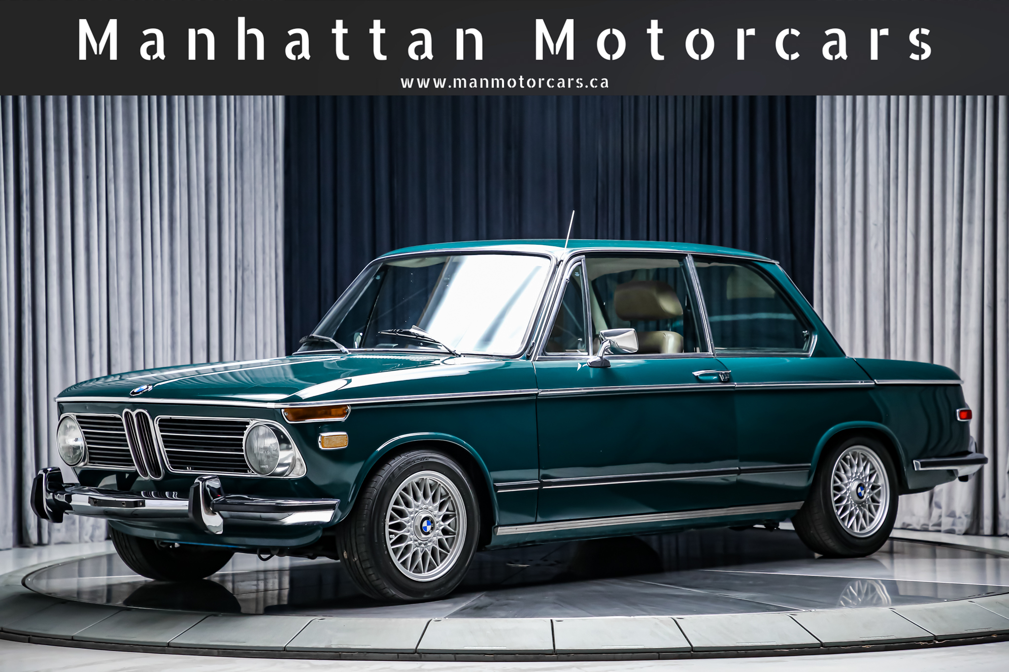 1973 BMW 2002 2.0L 125HP 4 SPEED MANUAL |RECAROSEATS|POWERTRUNK