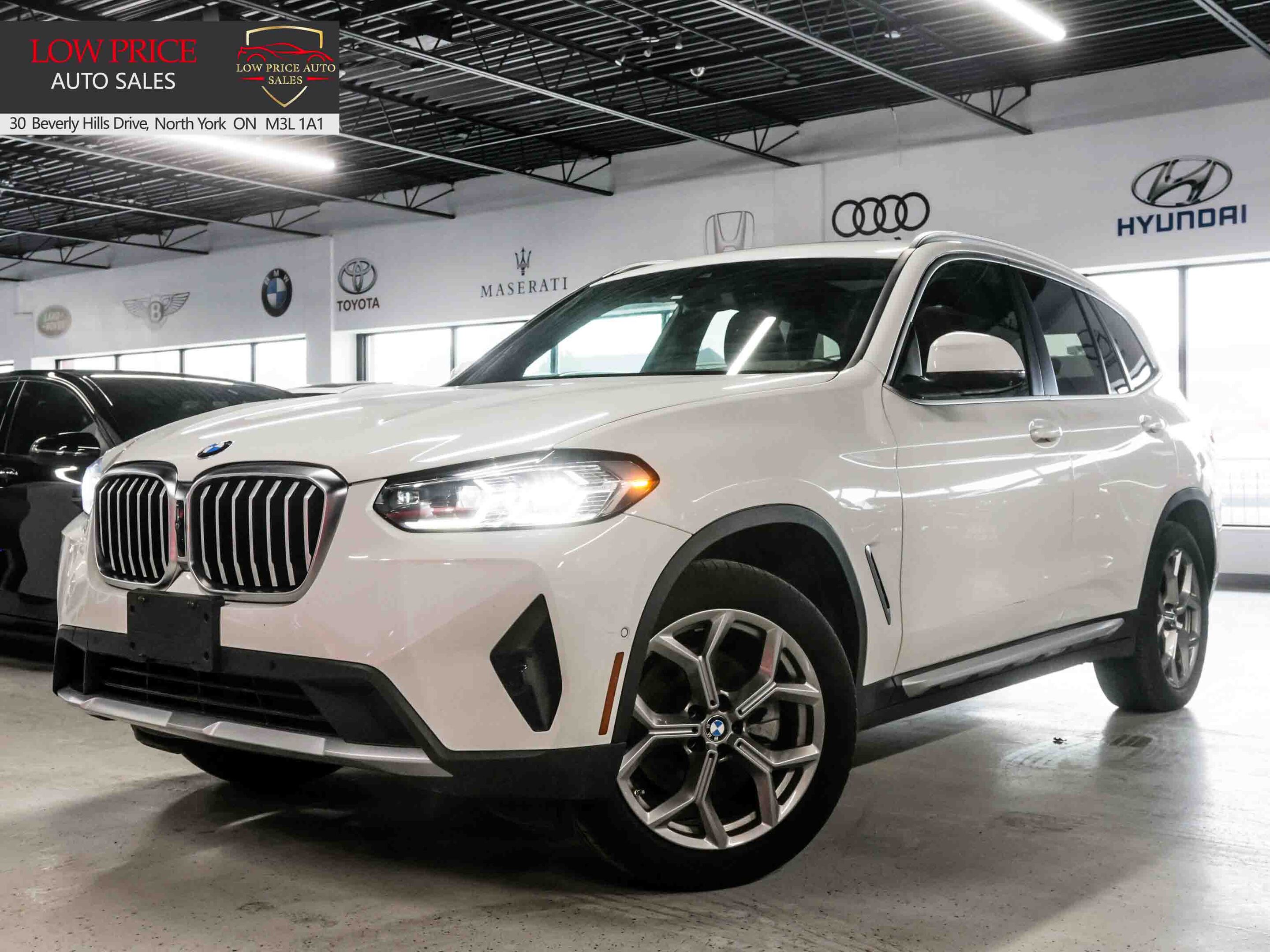2022 BMW X3 AWD*AllPwrOpti*Navi*BSM*Camera*Cruise*Warranty!