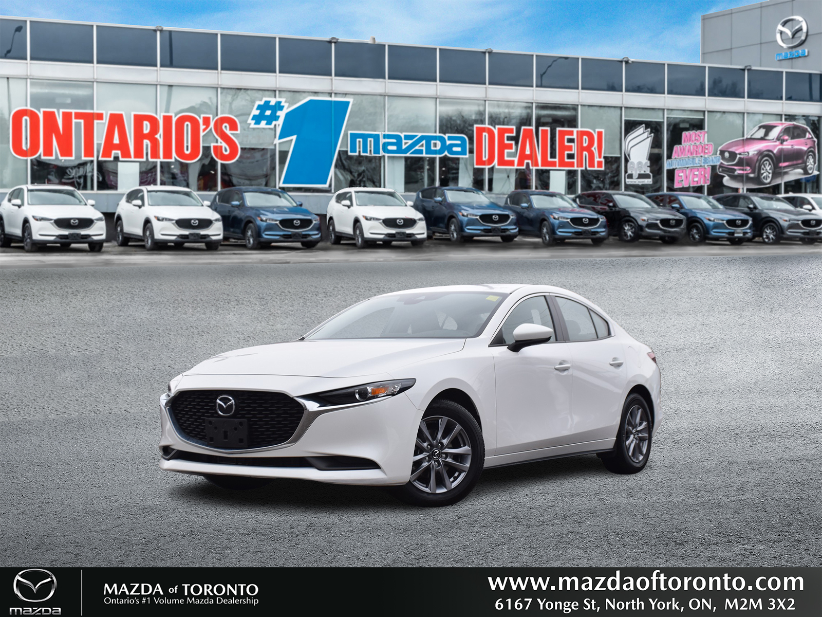 2021 Mazda Mazda3 GS FWD! ONE OWNER! LOW KM! #1 MAZDA DEALER!