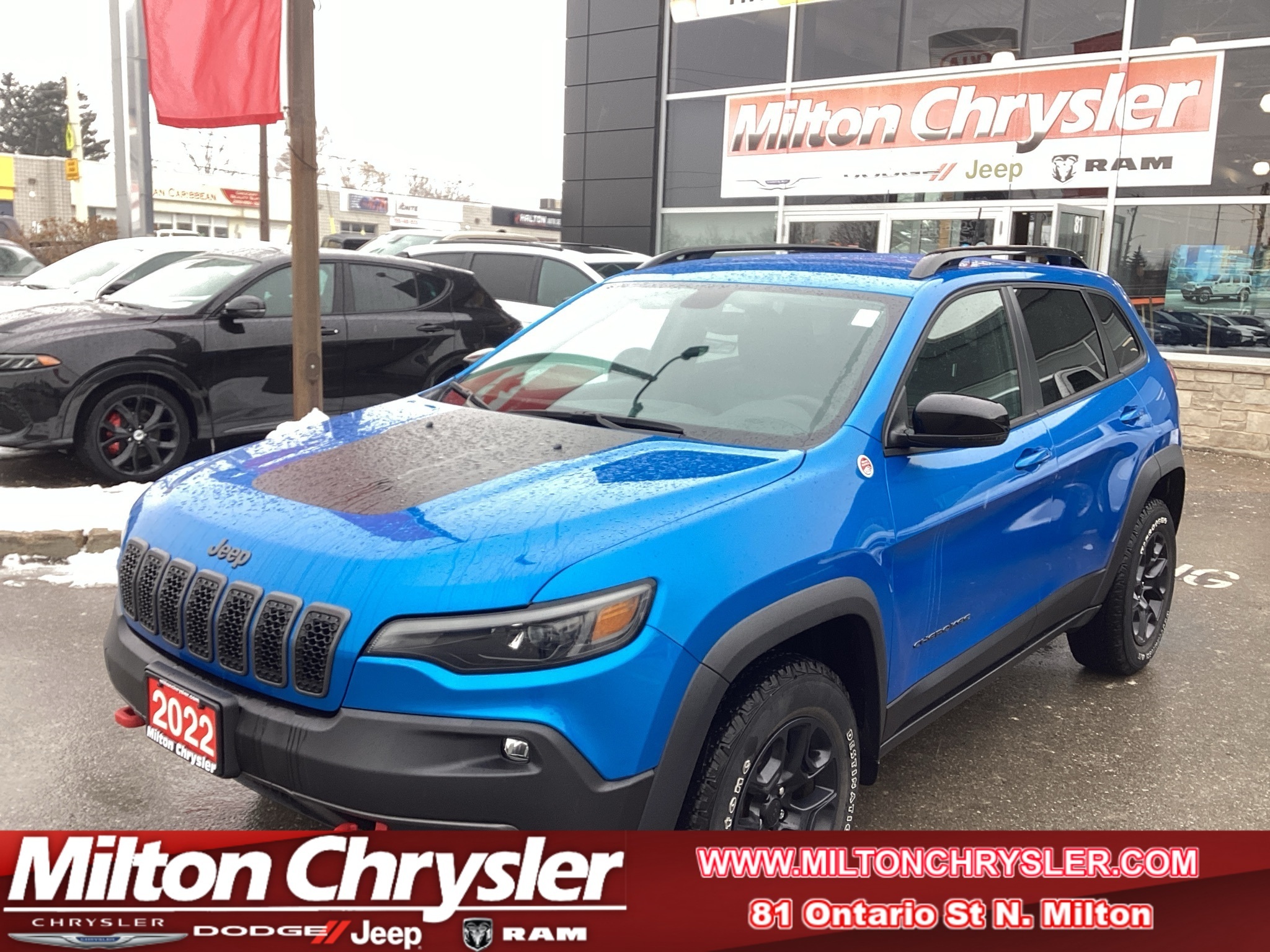 2022 Jeep Cherokee TRAILHAWK 4X4, TRAILER TOW,  NAVIGATION